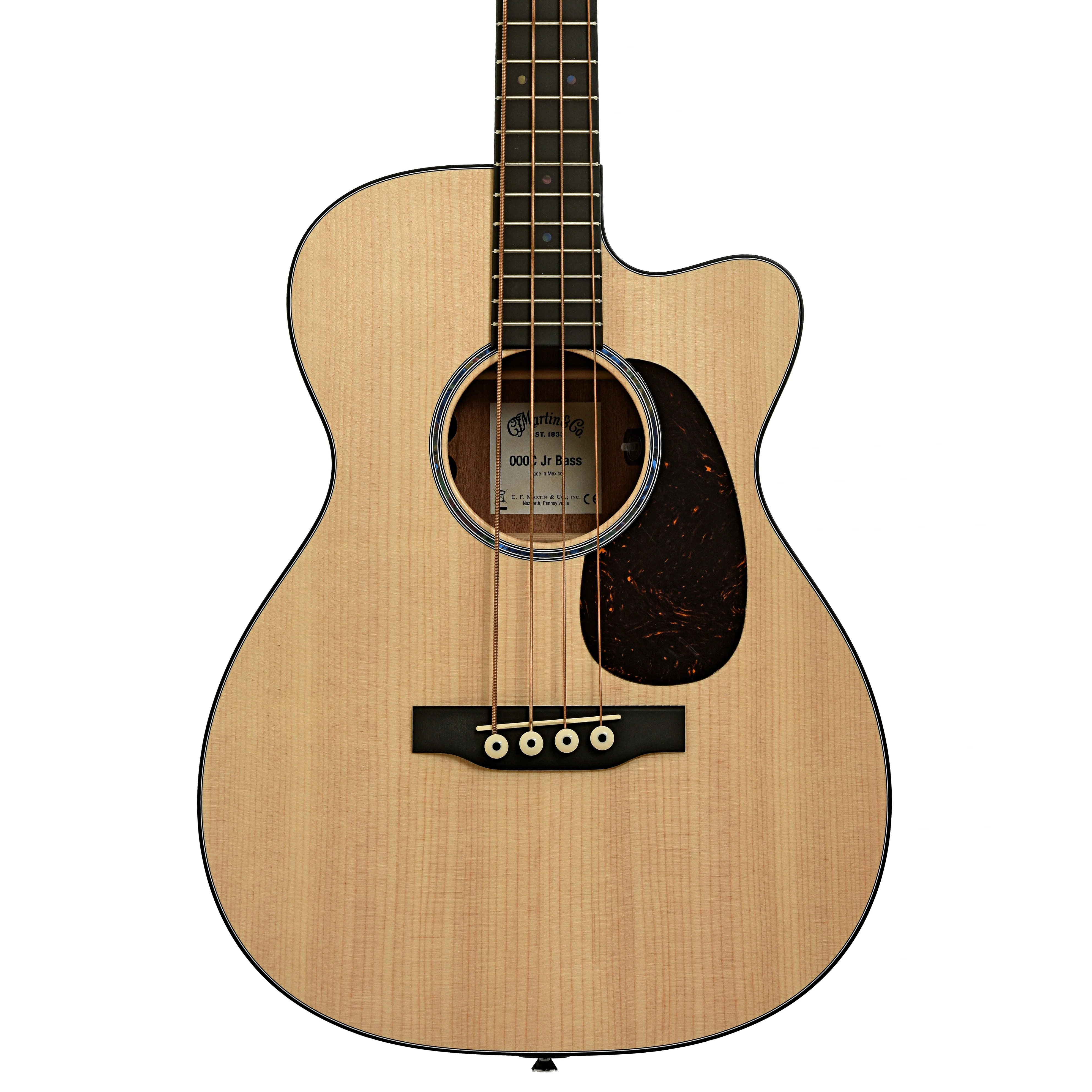 Martin 000C-JRE Junior Acoustic-Electric Bass Guitar & Gigbag - Image 2