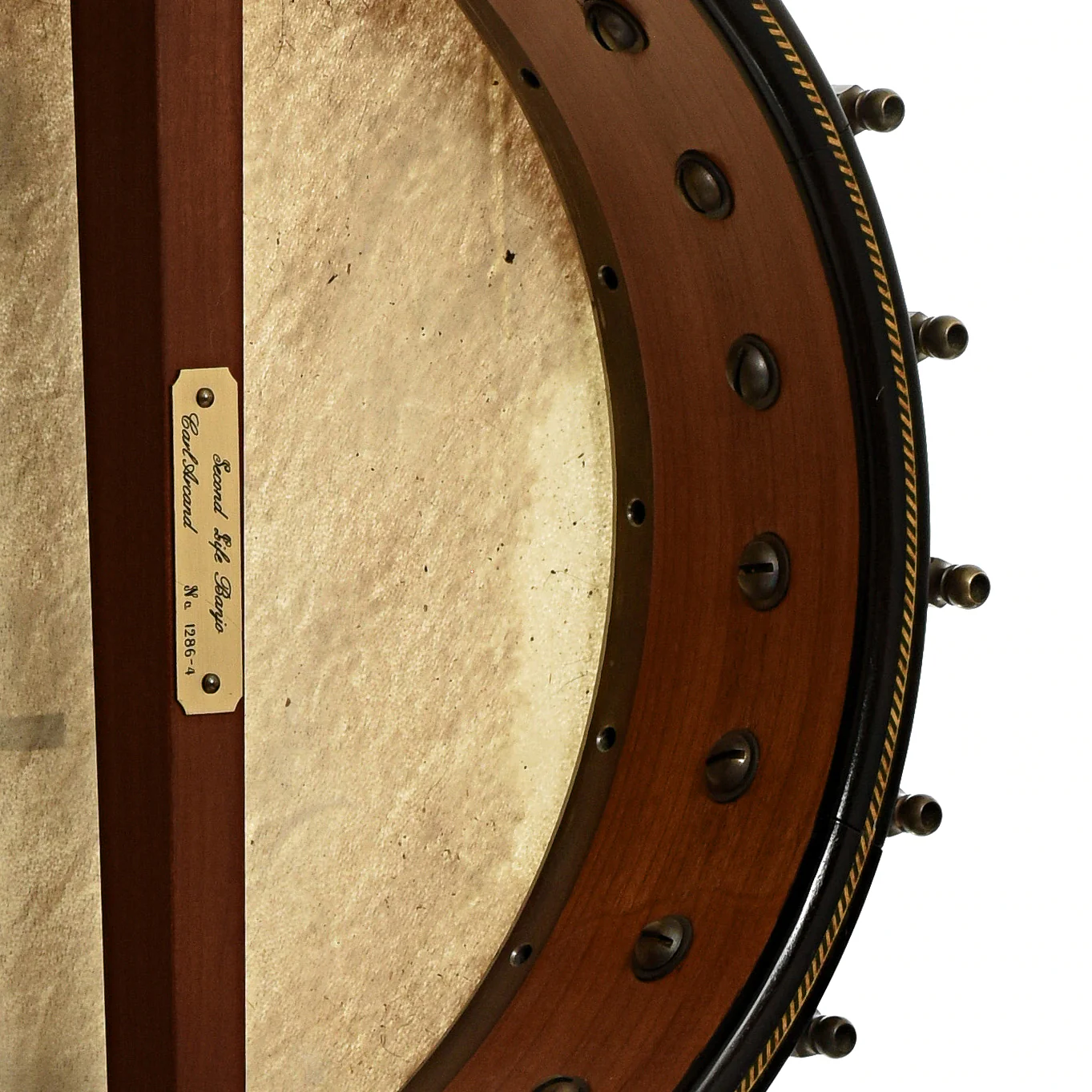 Arcand Second Life Black Cherry Openback Banjo (2020) - Image 10
