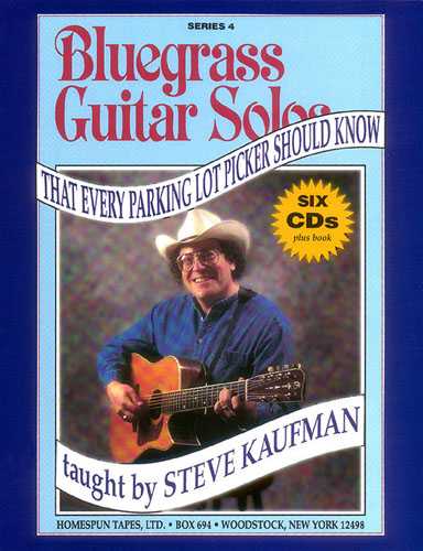 DOWNLOAD ONLY. Bluegrass Guitar Solos That Every Parking Lot Picker Should Know: Series 4