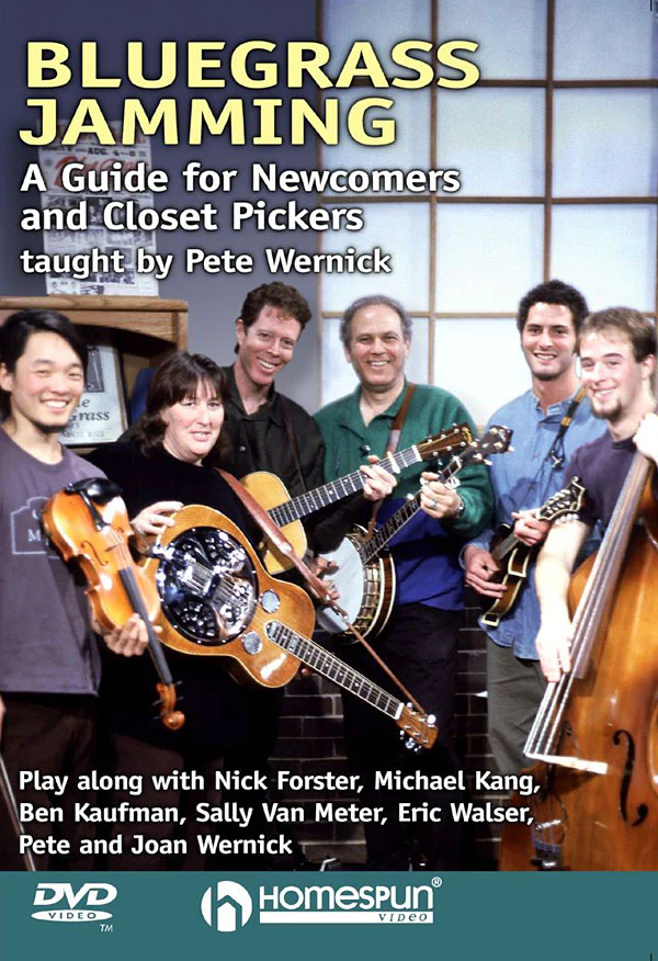 DVD - Bluegrass Jamming-A Guide for Newcomers and Closet Pickers