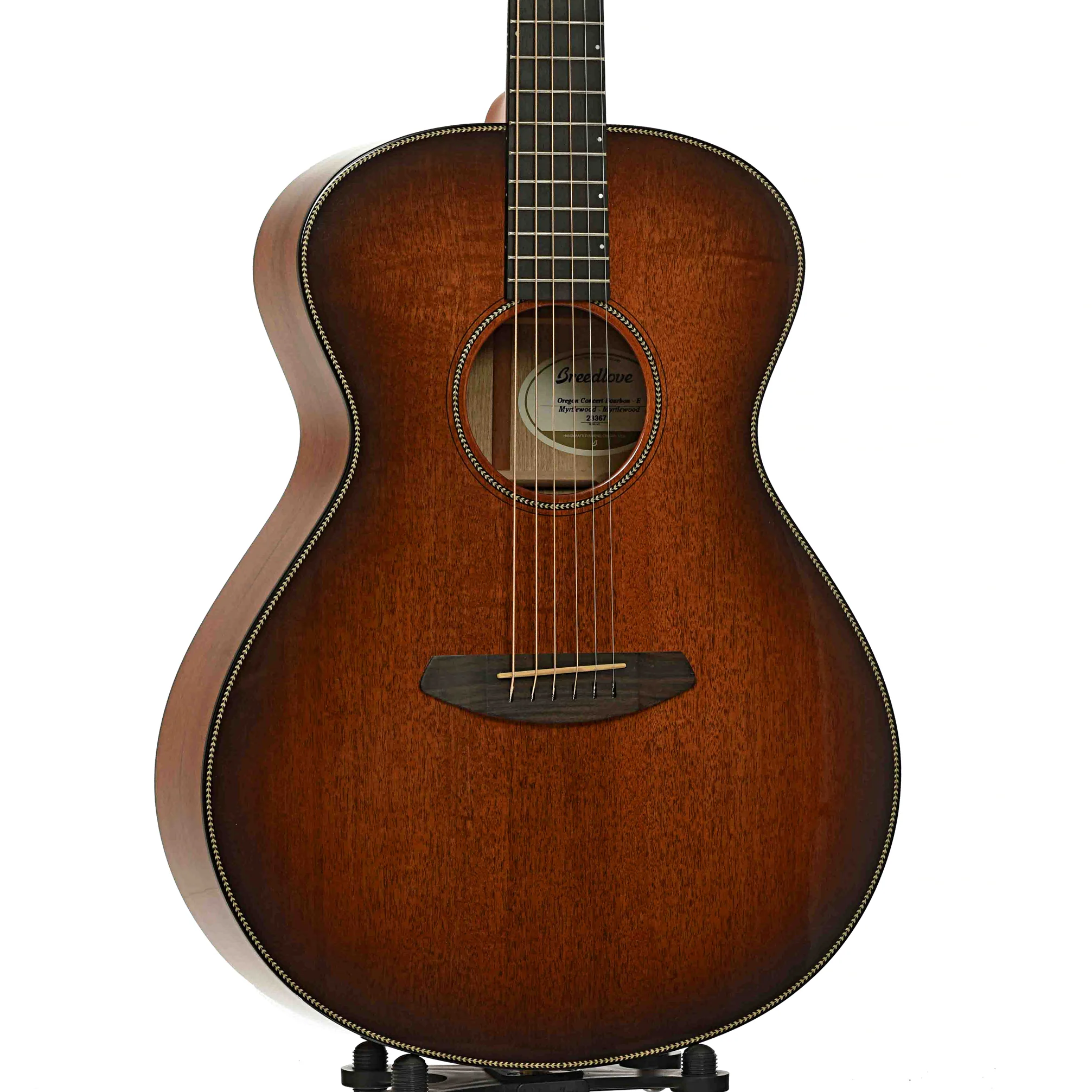 Breedlove Oregon Concert Bourbon E Acoustic Guitar (2019) - Image 4