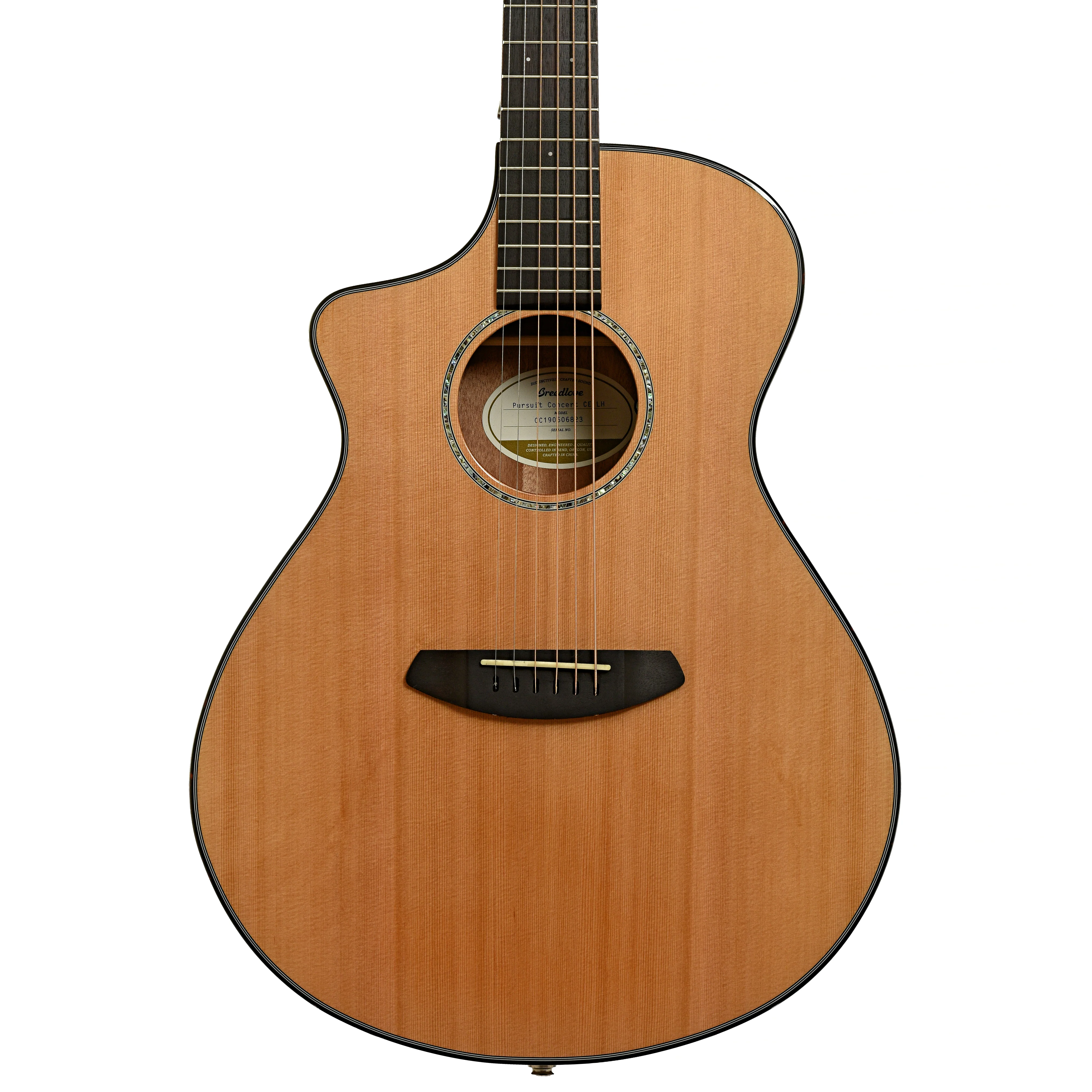 Breedlove Pursuit Concert CE LH Acoustic Guitar (2019)
