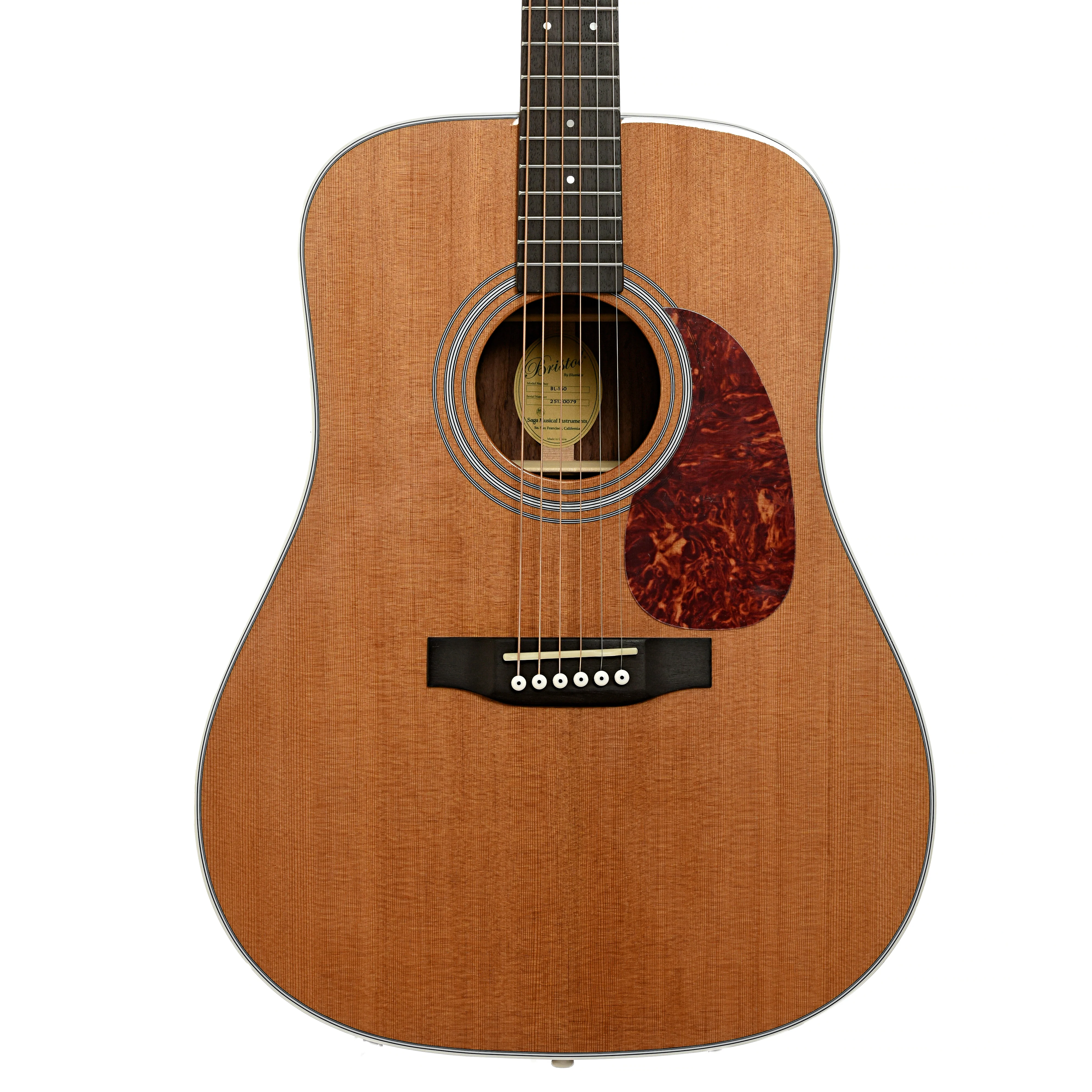 Bristol by Blueridge BL-160 Deluxe Series Dreadnought Acoustic Guitar