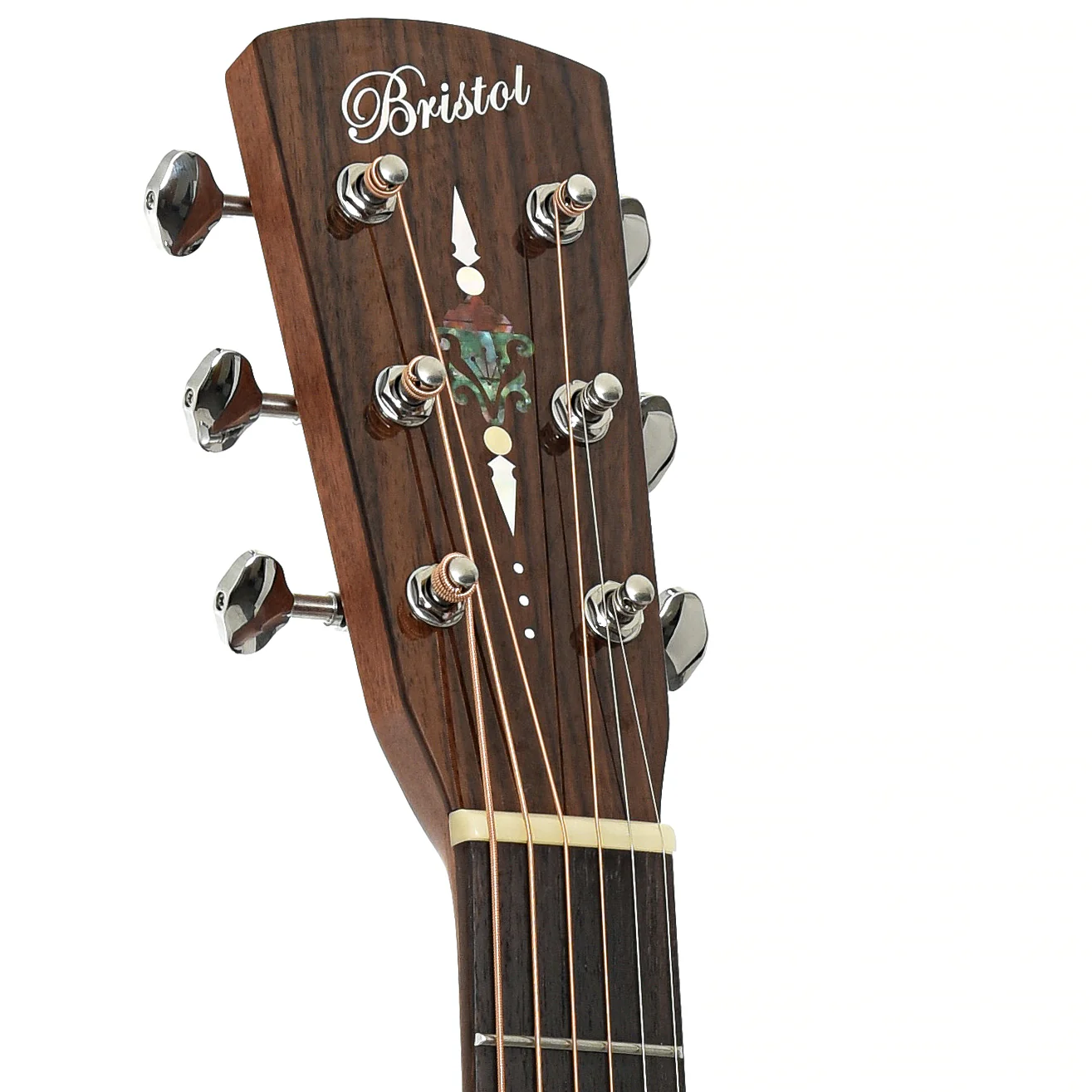 Bristol by Blueridge BL-160 Deluxe Series Dreadnought Acoustic Guitar - Image 8