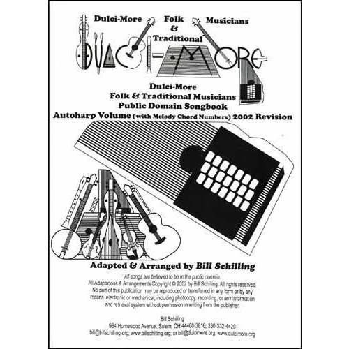 Dulci-More Folk & Traditional Musicians Public Domain Songbook: Autoharp Edition