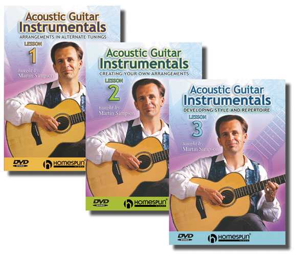 DVD - Acoustic Guitar Instrumentals: Three DVD Set