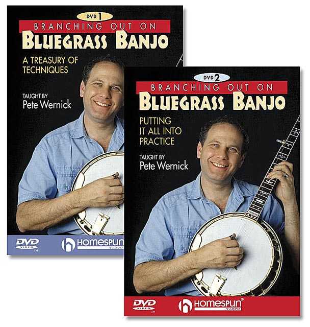 DVD - Branching Out On Bluegrass Banjo: Two DVD Set