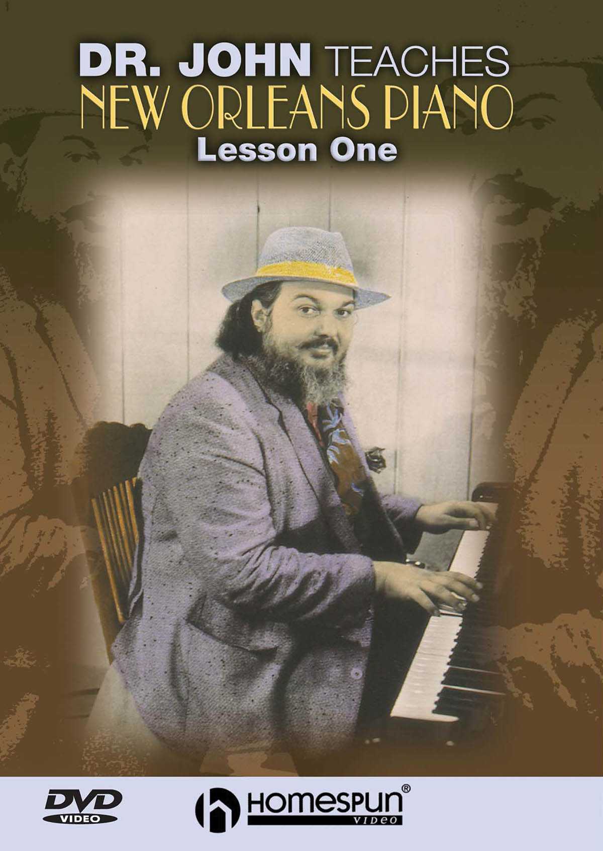 DVD - Dr.John Teaches New Orleans Piano: Vol. 1
