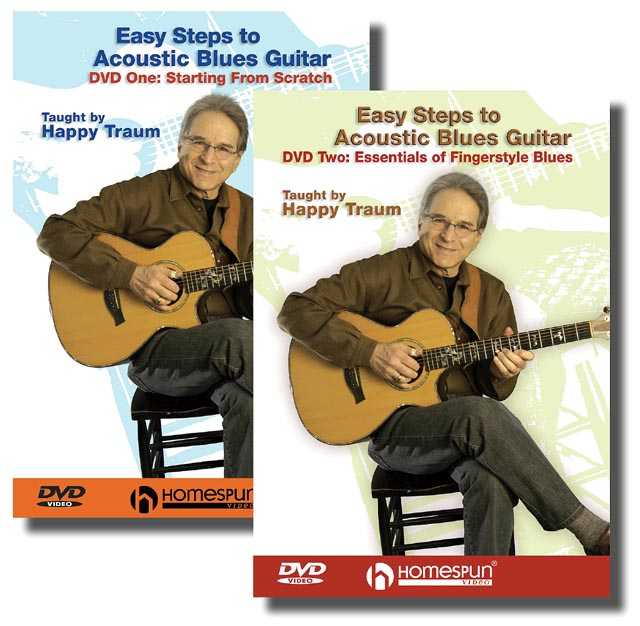DVD - Easy Steps to Acoustic Blues Guitar: Two DVD Set