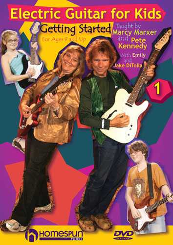 DVD - Electric Guitar for Kids: Vol. 1 - Getting Started for Ages 9 and Up