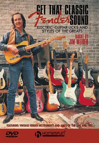 DVD - Get That Classic Fender Sound: Electric Guitar Licks & Styles of the Greats