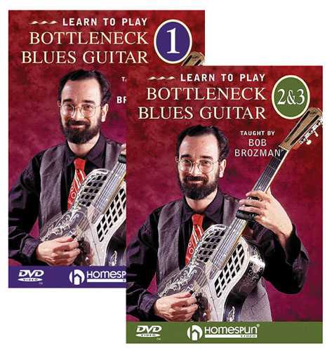 DVD - Learn to Play Bottleneck Blues Guitar: Three DVD Set