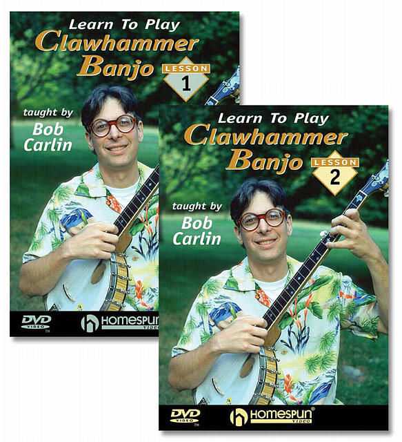 DIGITAL DOWNLOAD ONLY - Learn to Play Clawhammer Banjo: Two DVD Set