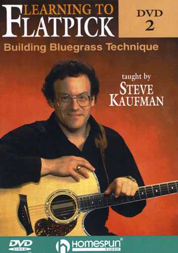 DVD - Learning to Flatpick: Vol. 2 - Building Bluegrass Technique