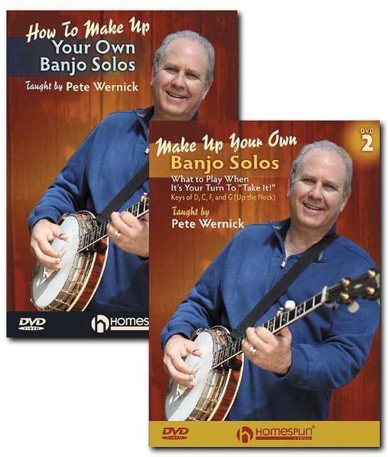 DVD - Make Up Your Own Banjo Solos : Two DVD Set