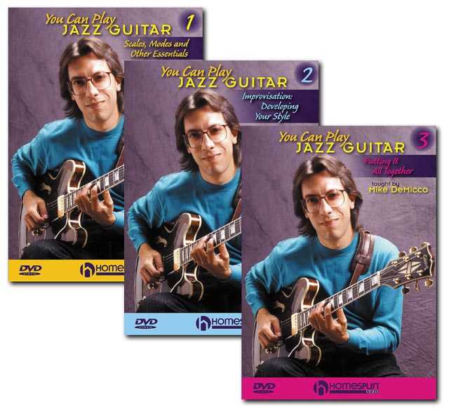 DVD - You Can Play Jazz Guitar: Three DVD Set