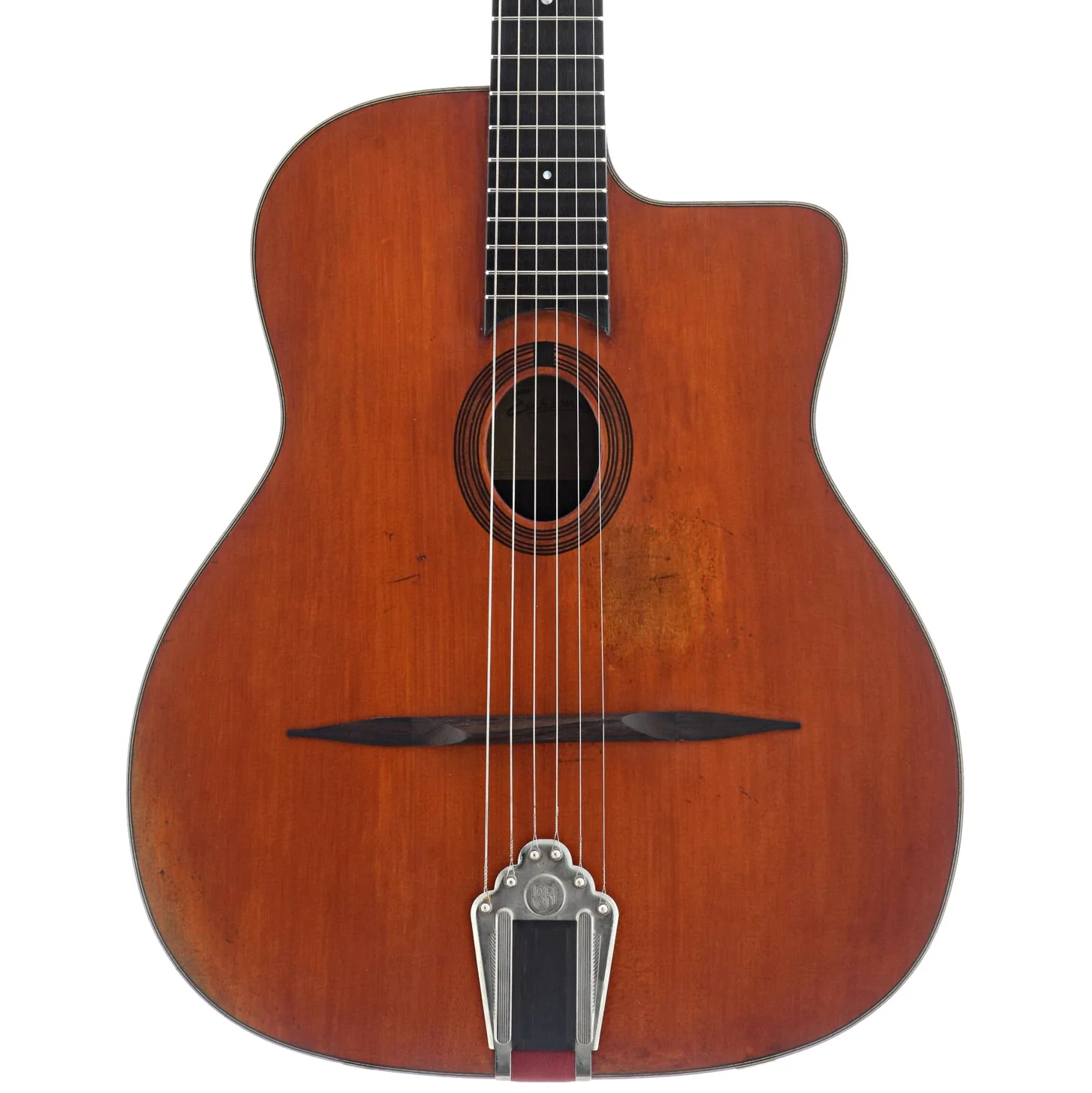 Eastman DM2 Hot Club Jazz Guitar & Case, Antique Varnish Finish