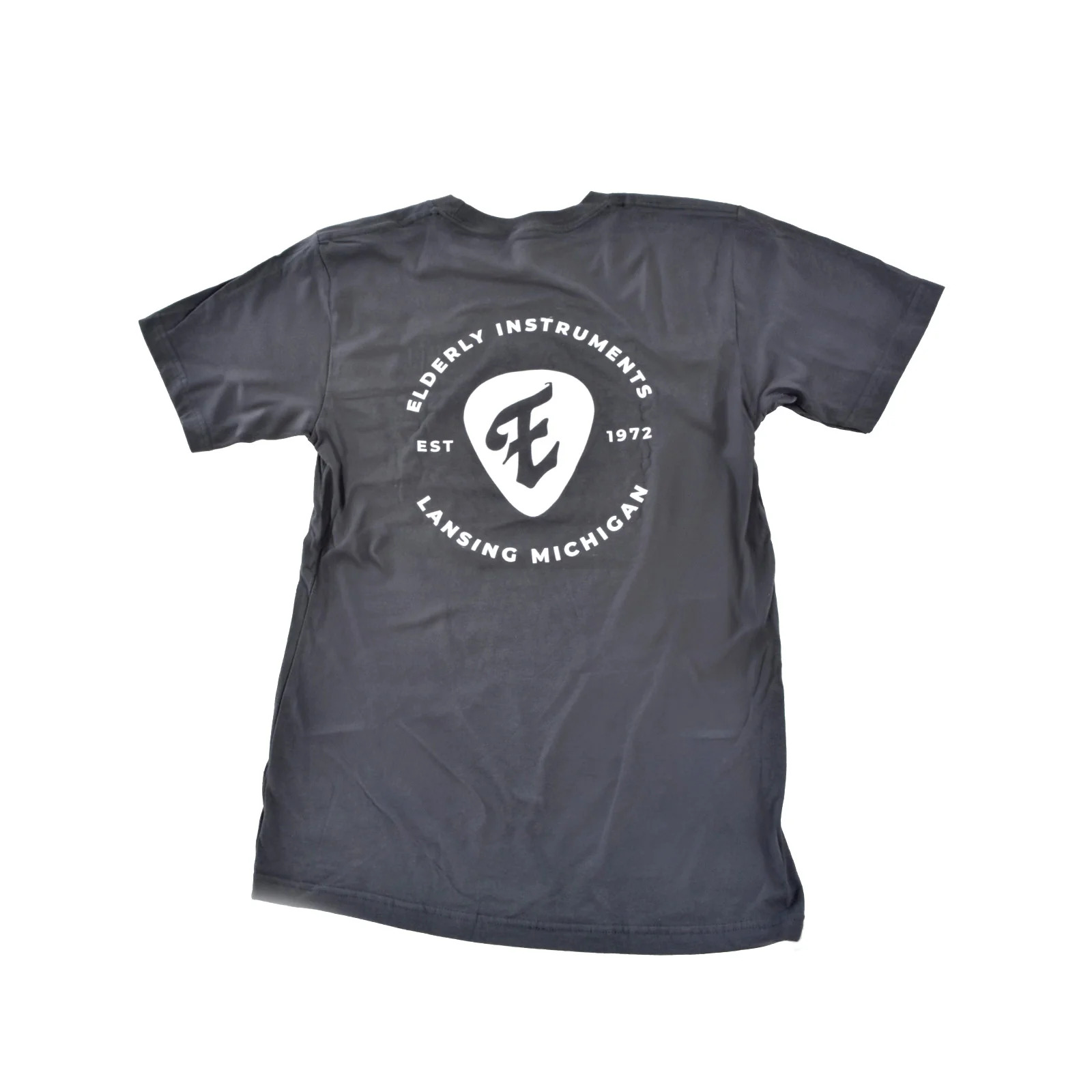 Elderly Instruments Pick T-Shirt, Gray (Various Sizes) - Image 3