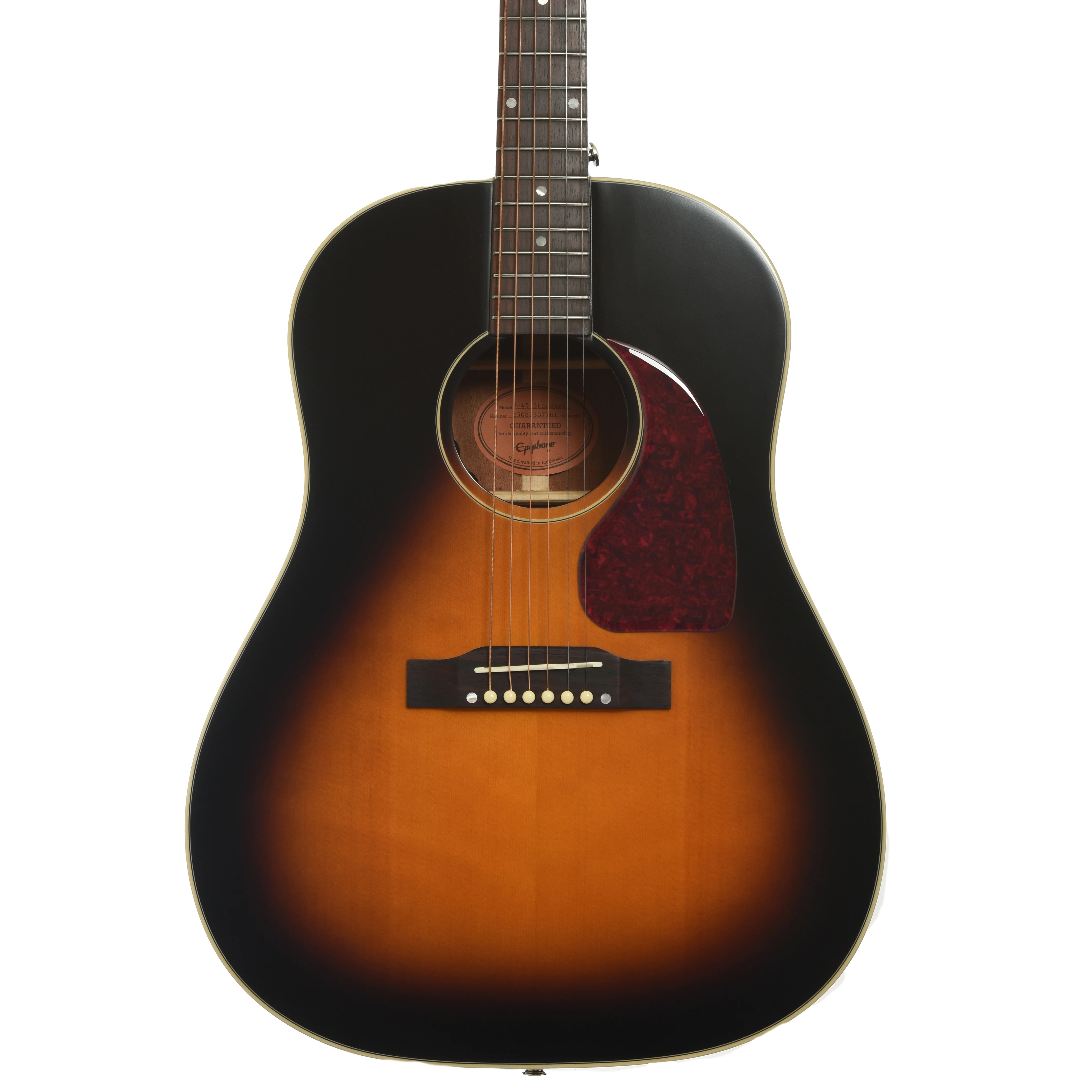 Epiphone J-45 Standard Acoustic Guitar & Gigbag, Vintage Sunburst