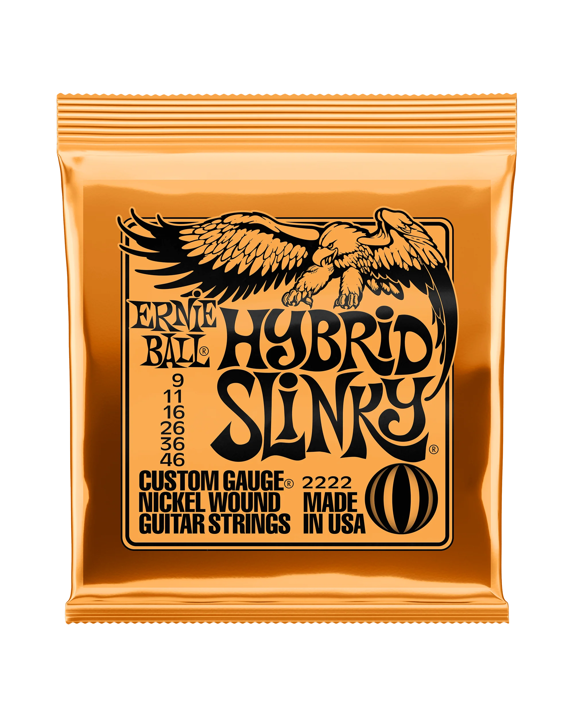 Ernie Ball 2222 Hybrid Slinky Electric Guitar Strings