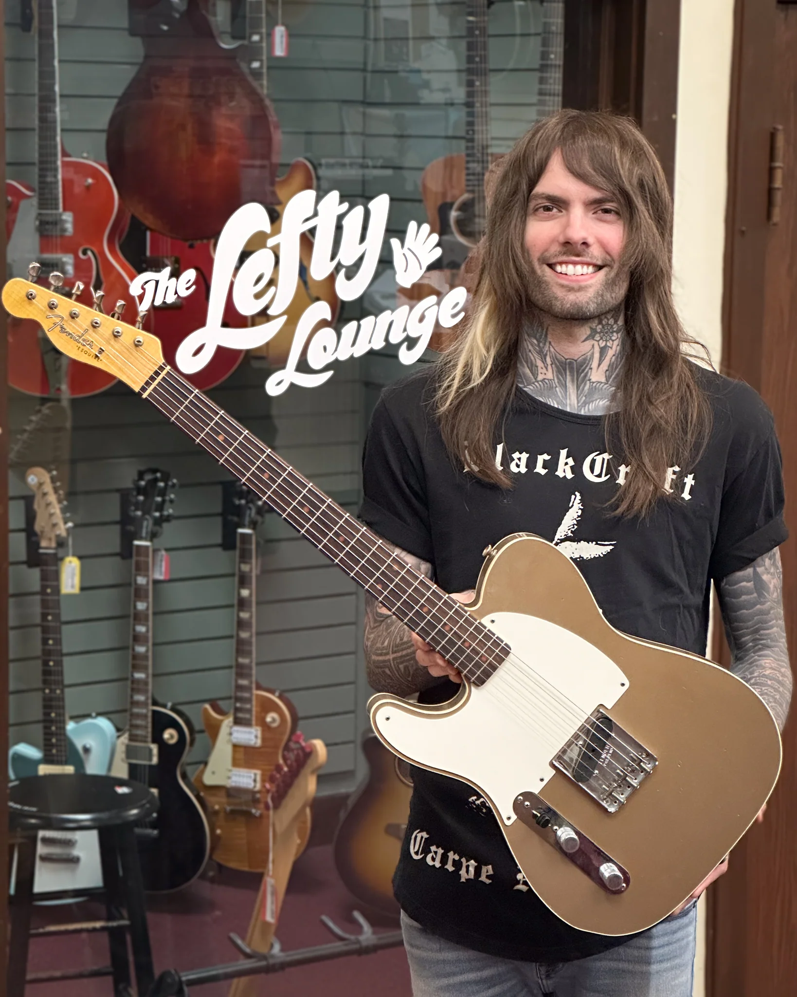 Fender Custom Shop Esquire Custom Relic LH Electric Guitar (2018)