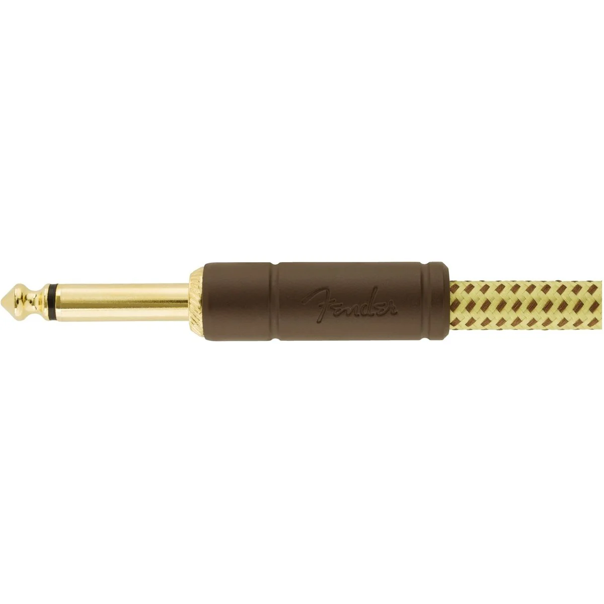 Fender Deluxe Series 15ft Instrument Cable, Tweed - Image 4