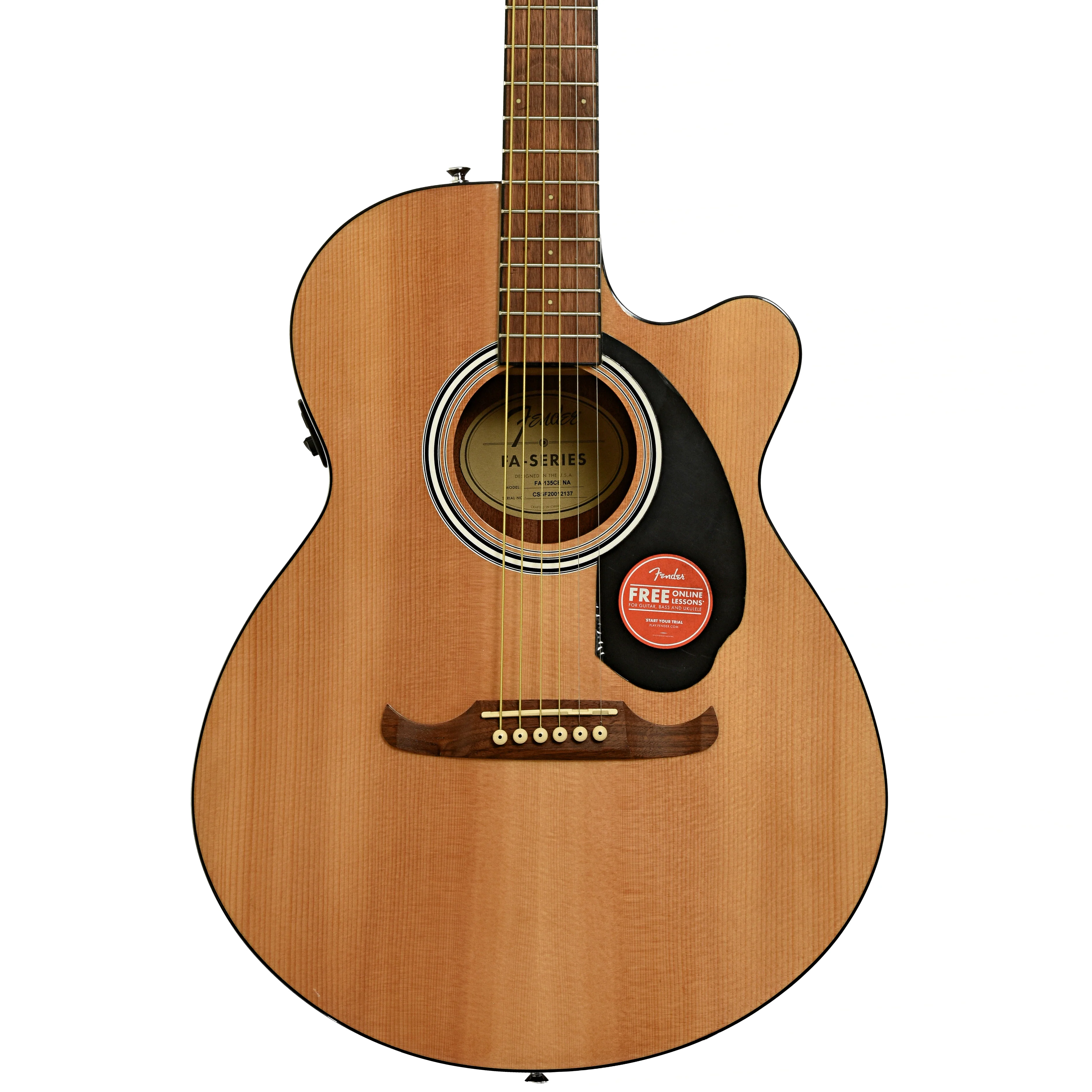 Fender FA-135CE Acoustic-Electric Guitar (2020)