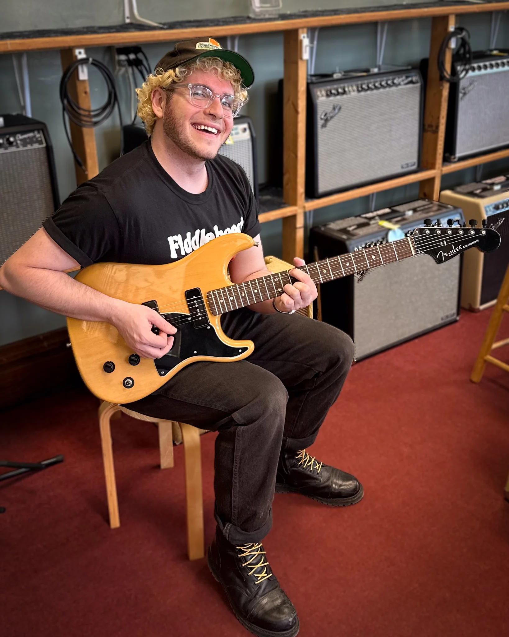 Fender Strat-O-sonic DV II Electric Guitar (2003)
