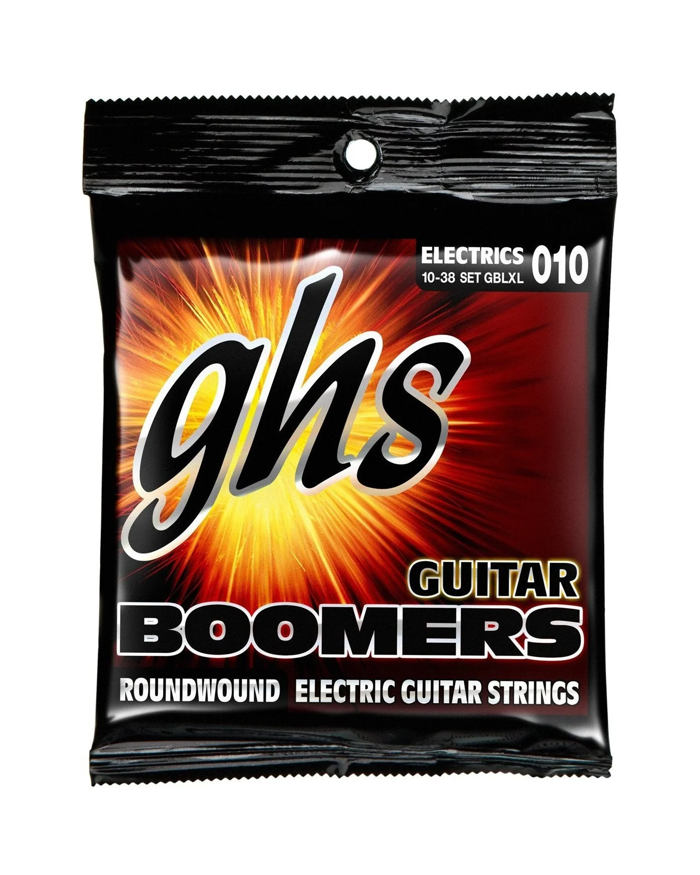 GHS GBLXL Boomers Nickel Plated Electric Guitar Strings, Light-Extra Light