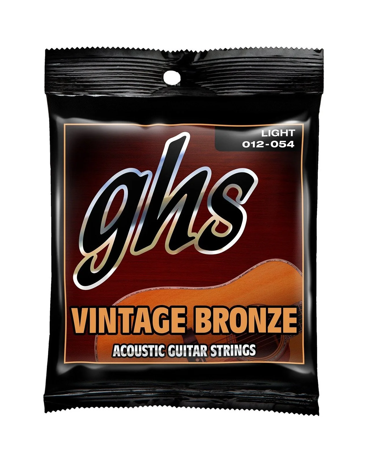 GHS VN-L 85/15 Vintage Bronze Acoustic Guitar Strings, Light