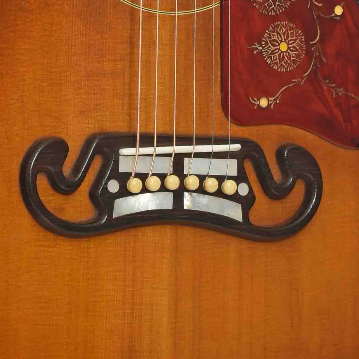 Gibson J-200 Jumbo Acoustic Guitar (1956) - Image 5