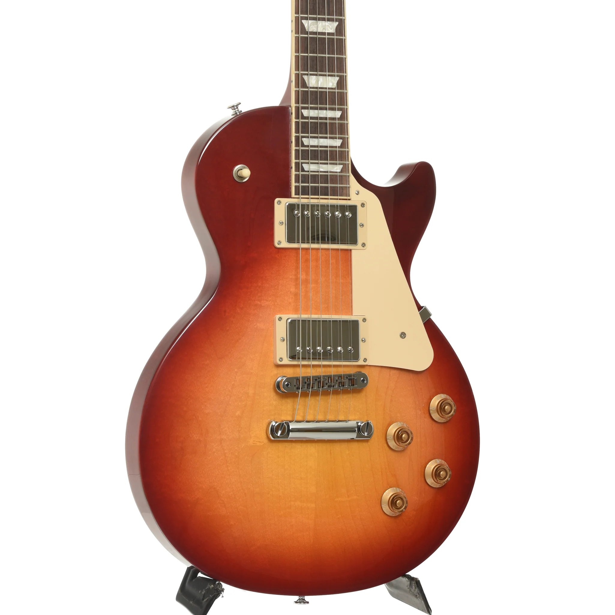 Gibson Les Paul Studio Electric Guitar & Gigbag, Cherry Sunburst - Image 4
