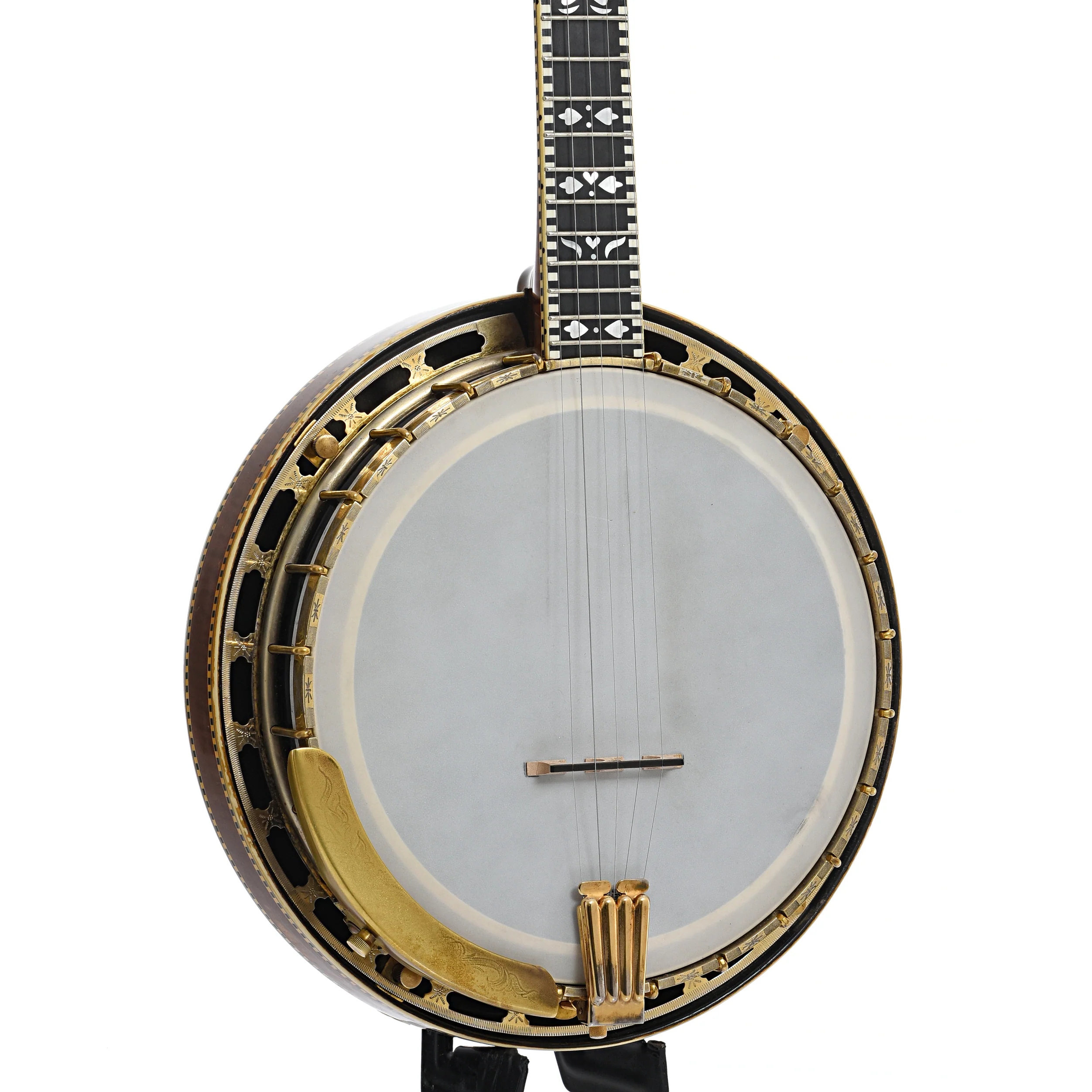 Gibson TB-6 Checkerboard Conversion Resonator Banjo (1928) - Image 2