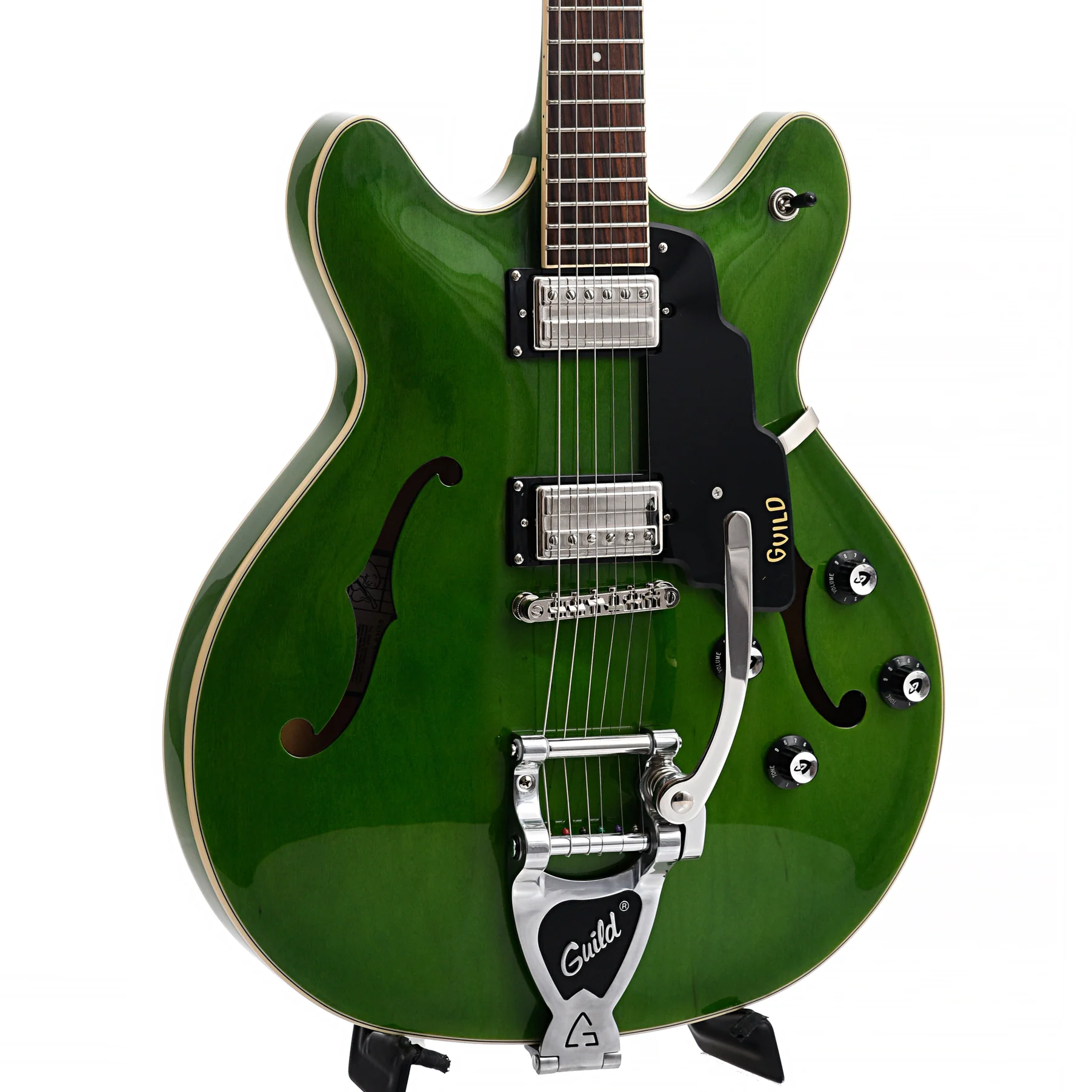 Guild Starfire I DC Semi-Hollow Body Electric Guitar, Emerald Green