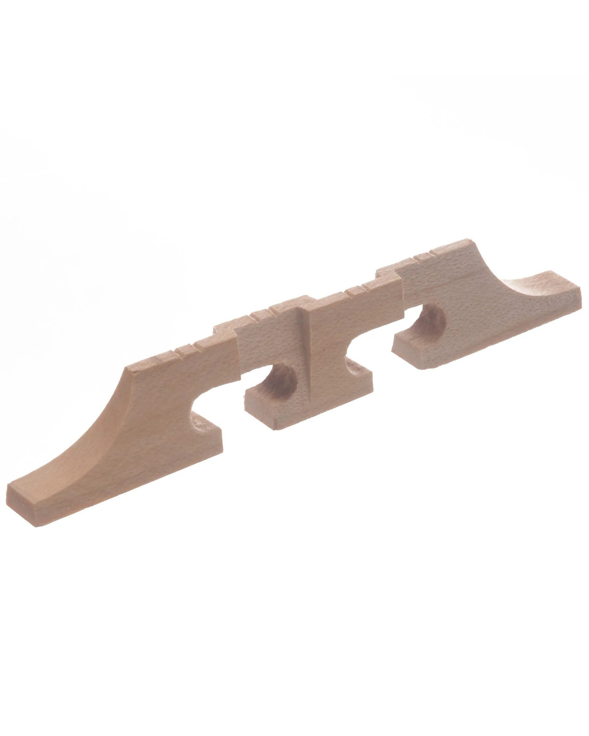Hennig Banjo Mandolin Bridge, 9/16" Tall, Slant Top