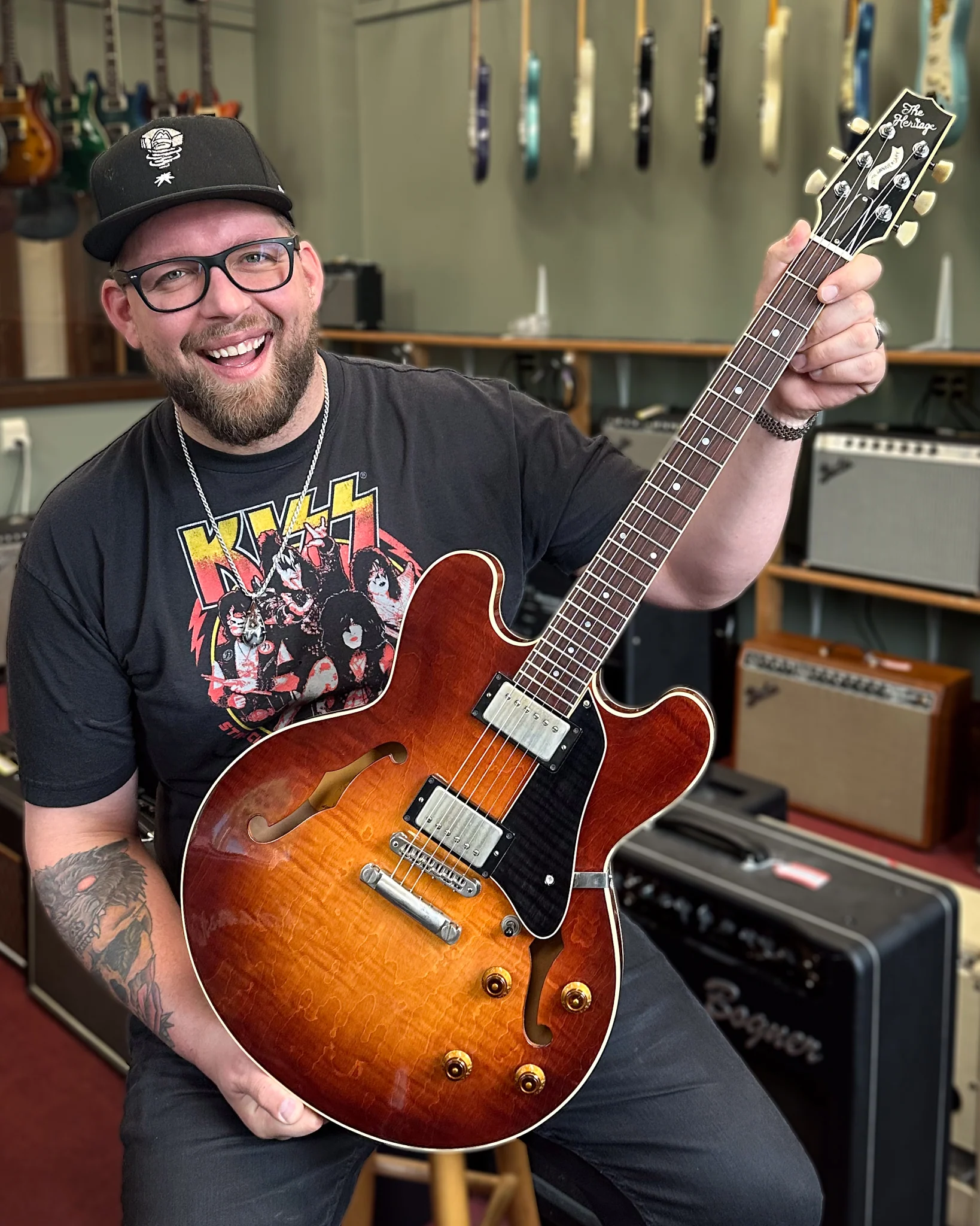 Heritage H-535 20th Anniversary Semi-Hollowbody Electric Guitar (2005)
