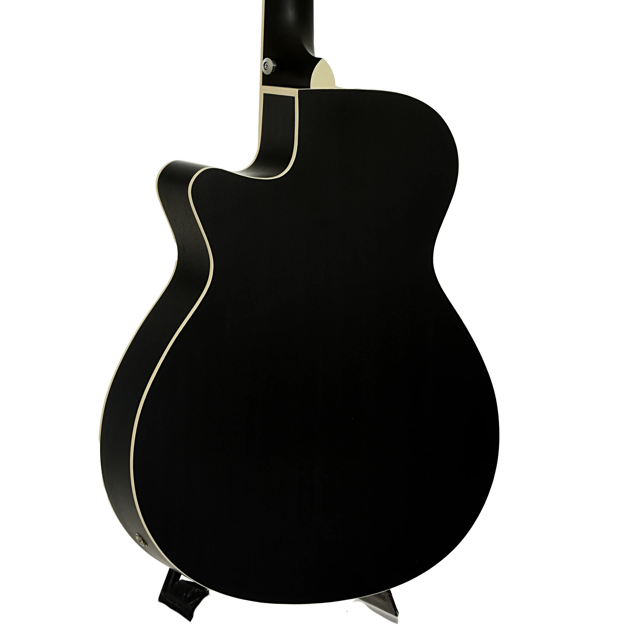 Ibanez AEG7MH Grand Concert Acoustic Guitar, Weathered Black Open Pore - Image 11