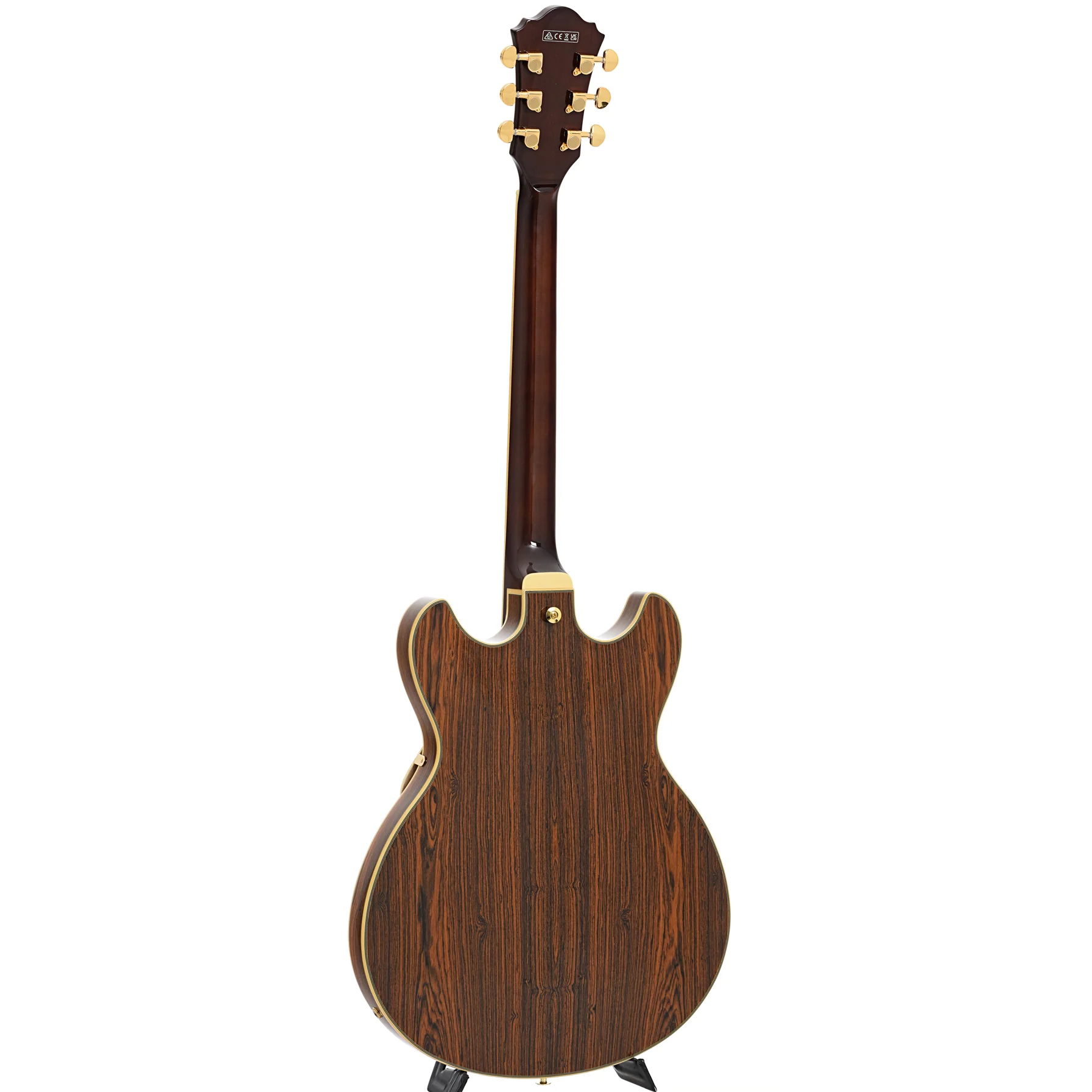 Ibanez AS93BC Artcore Expressionist Semi-hollowbody Electric Guitar, Black - Image 12