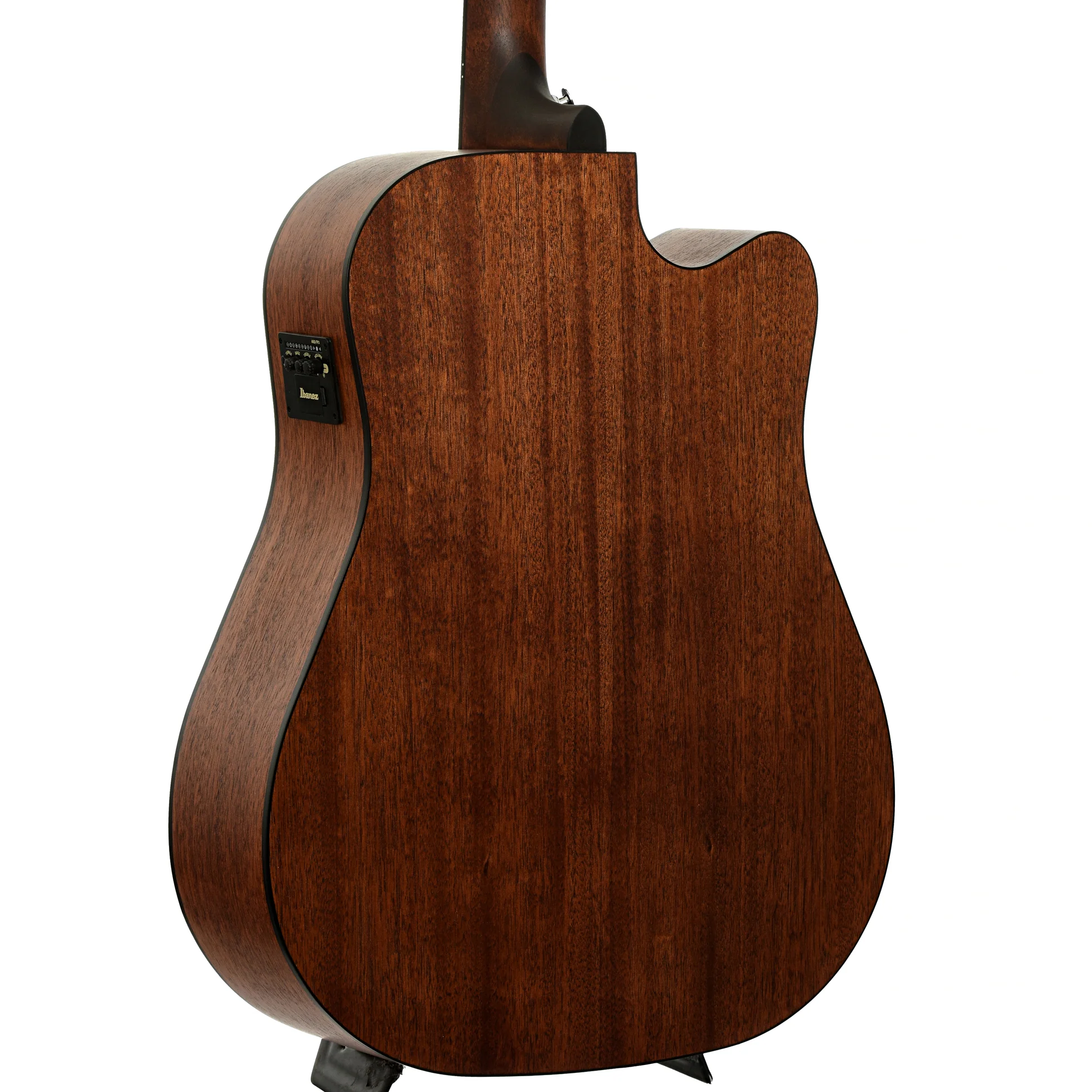 Ibanez AW54LCE Artwood Left-Handed Dreadnought Acoustic-Electric, Open Pore Natural - Image 11