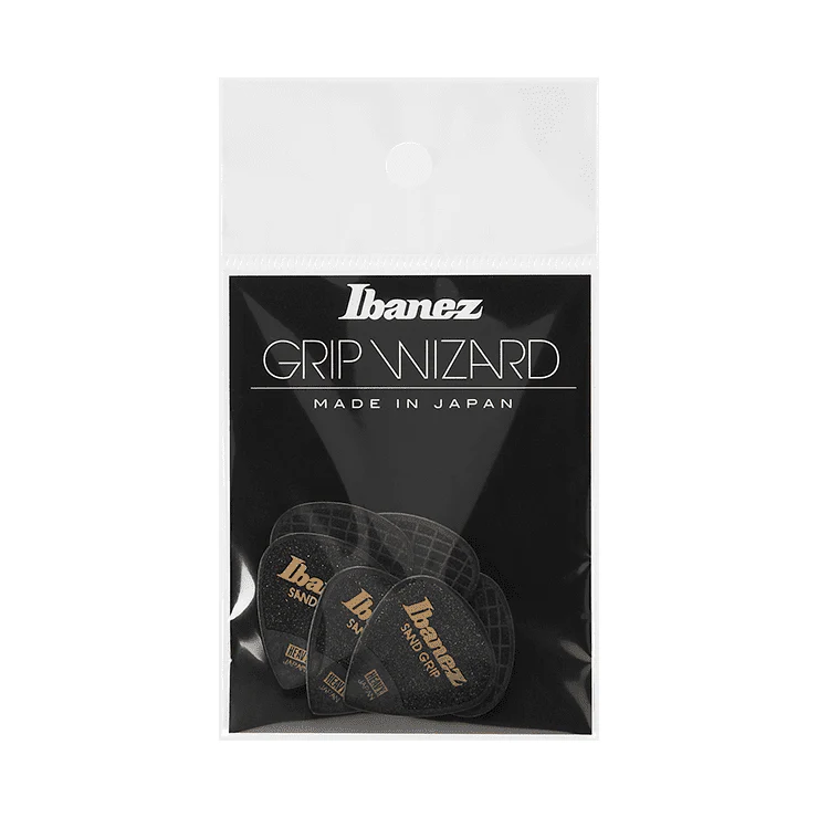 Ibanez Grip Wizard Guitar Picks, Black, Heavy (1.0mm) - Image 2