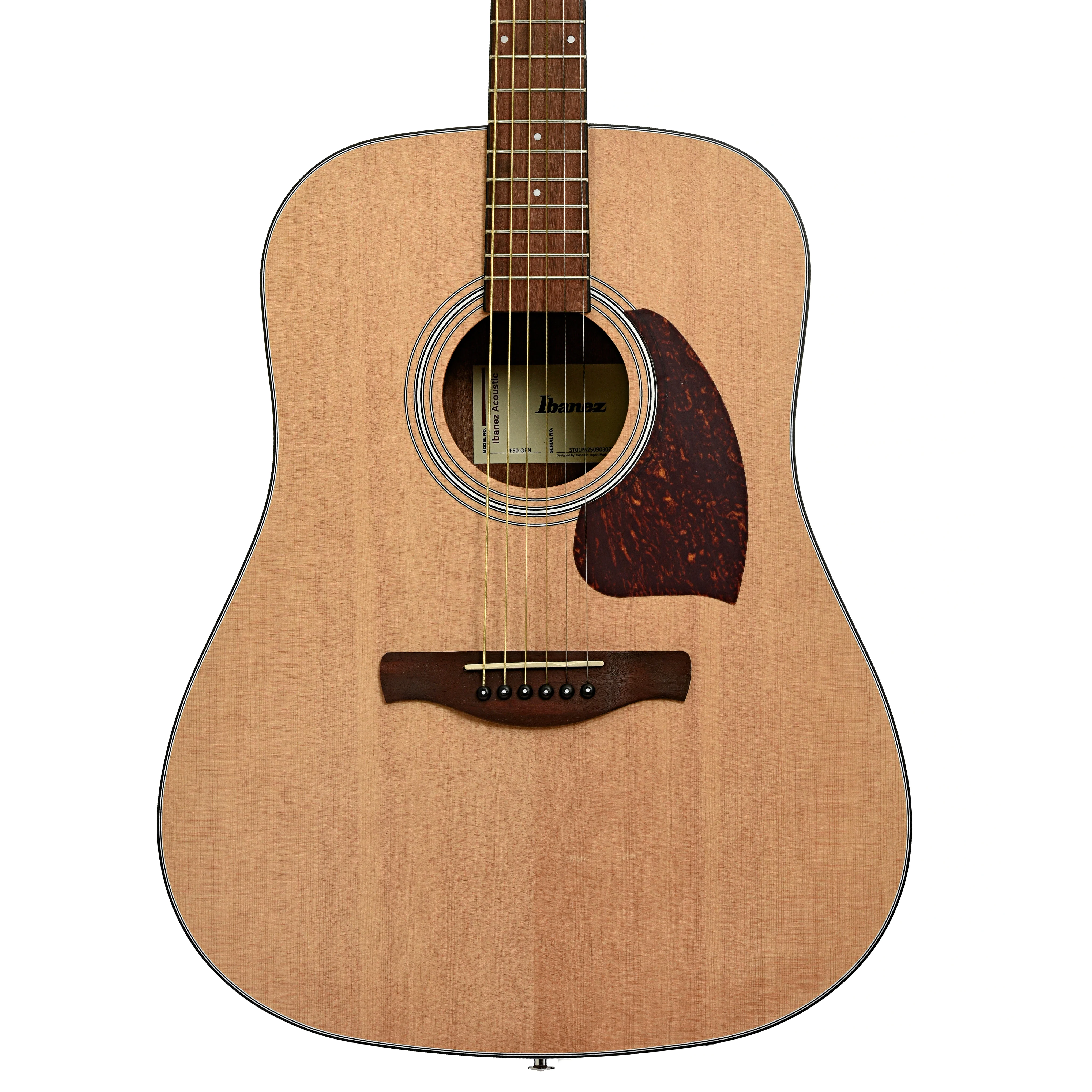 Ibanez PF50 Dreadnought Acoustic Guitar, Open Pore Natural