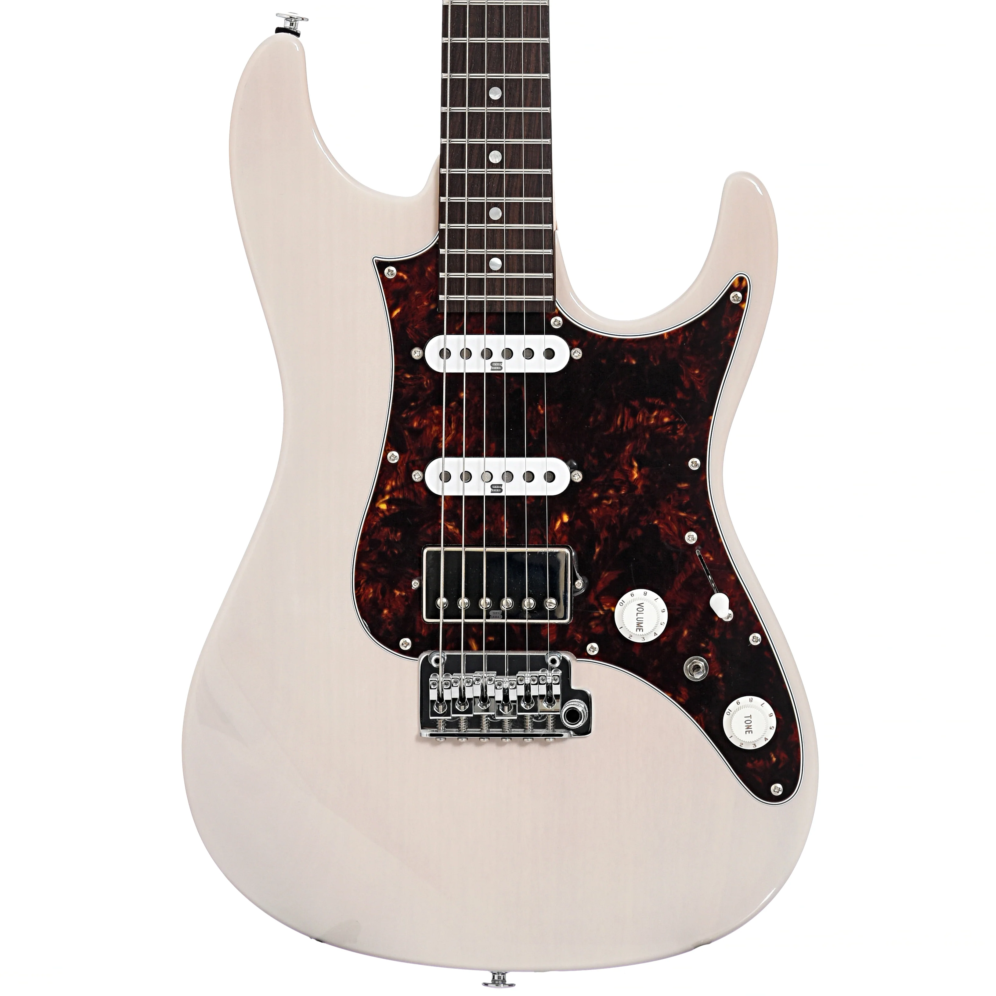 Ibanez AZ2204N Prestige Series Electric Guitar, Antique White Blonde - Image 2
