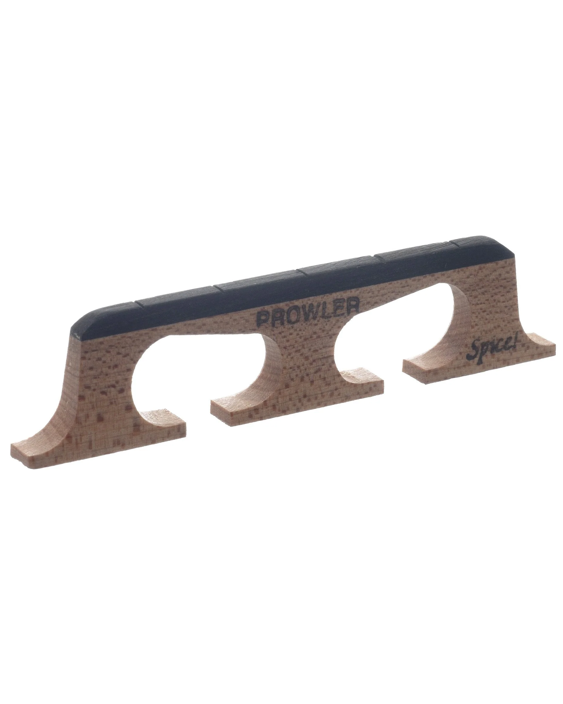 Kat Eyz Prowler Spice Banjo Bridge, .656" High, Crowe Spacing
