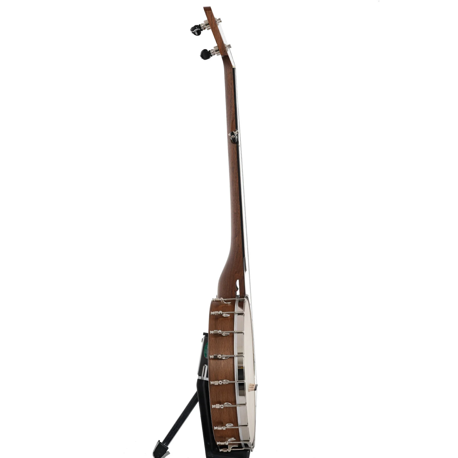 Kevin Enoch Tradesman Fretless 12in Openback Banjo & Gigbag, Walnut - Image 13