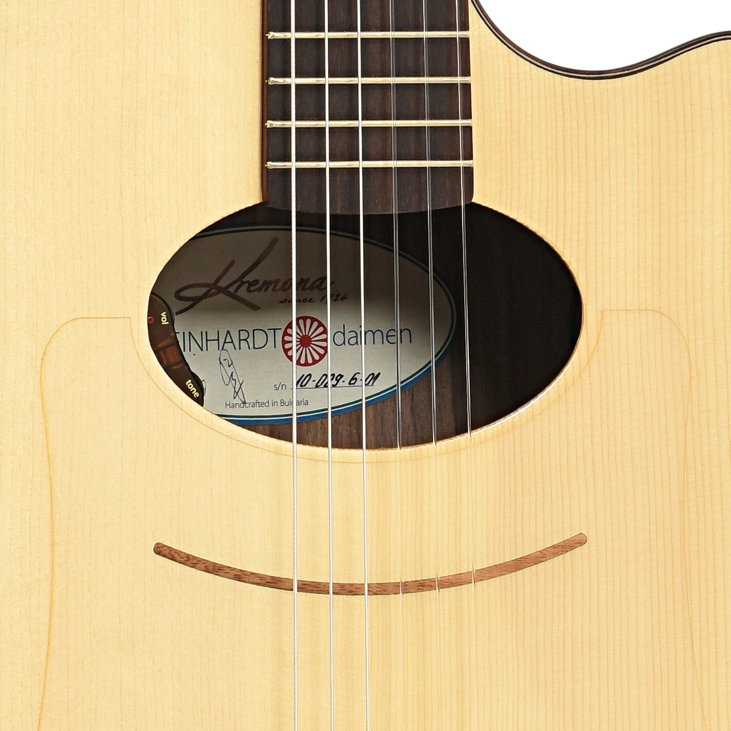 Kremona Lulo Reinhardt Series Daimen Nylon-String Guitar (2023) - Image 6