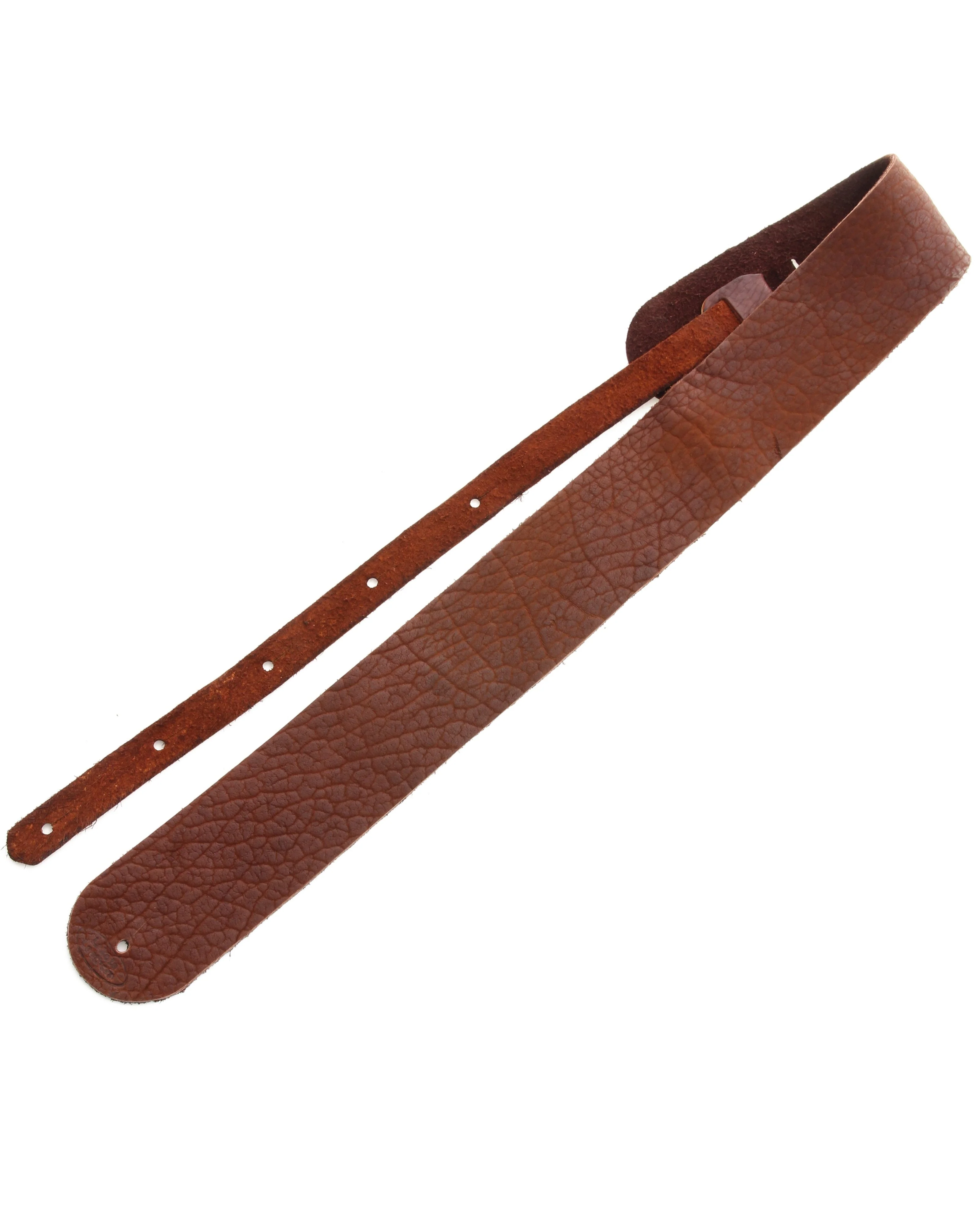 Lakota Leathers 3" Guitar Strap, Chocolate