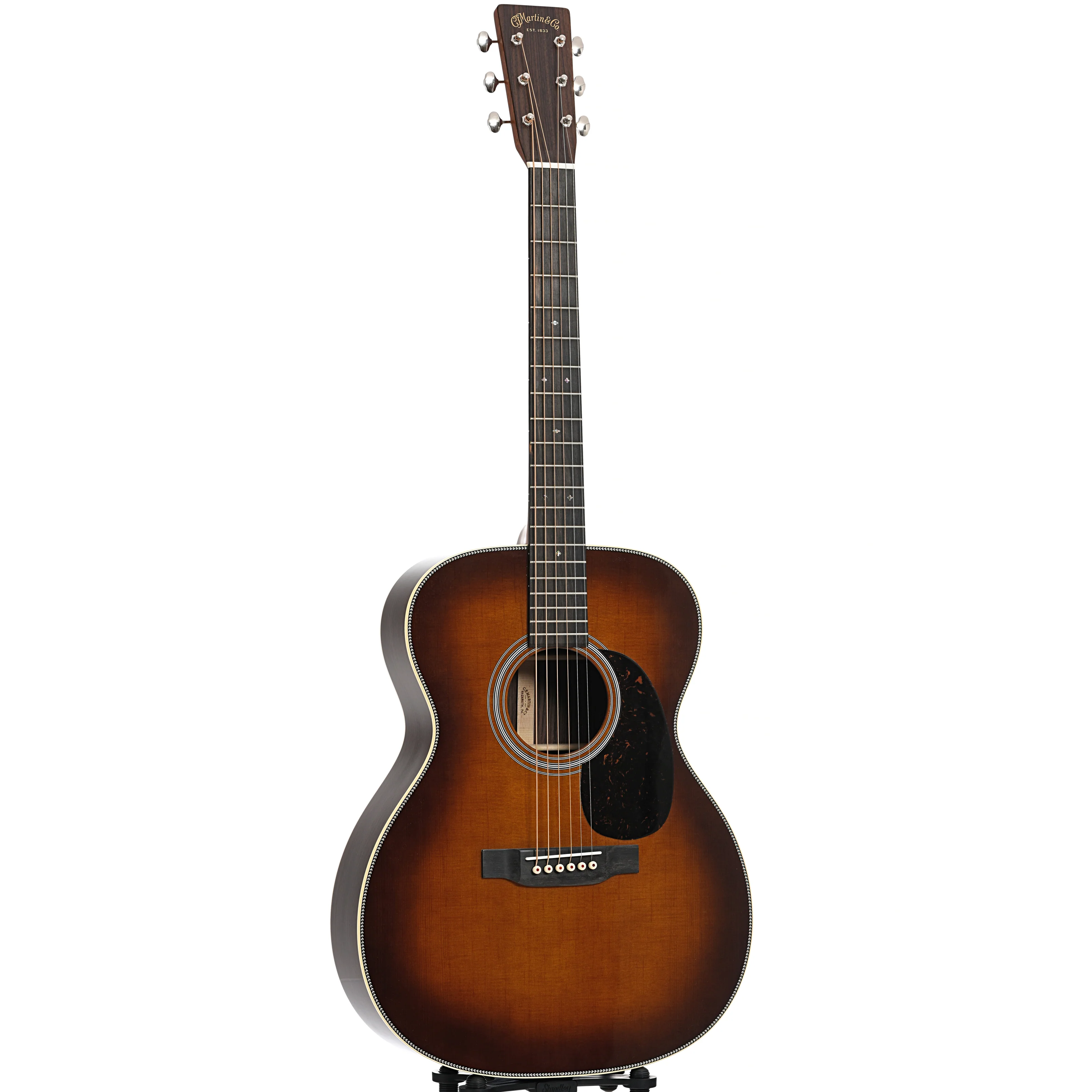 Martin 000-28 Acoustic Guitar & Case, Ambertone - Image 3