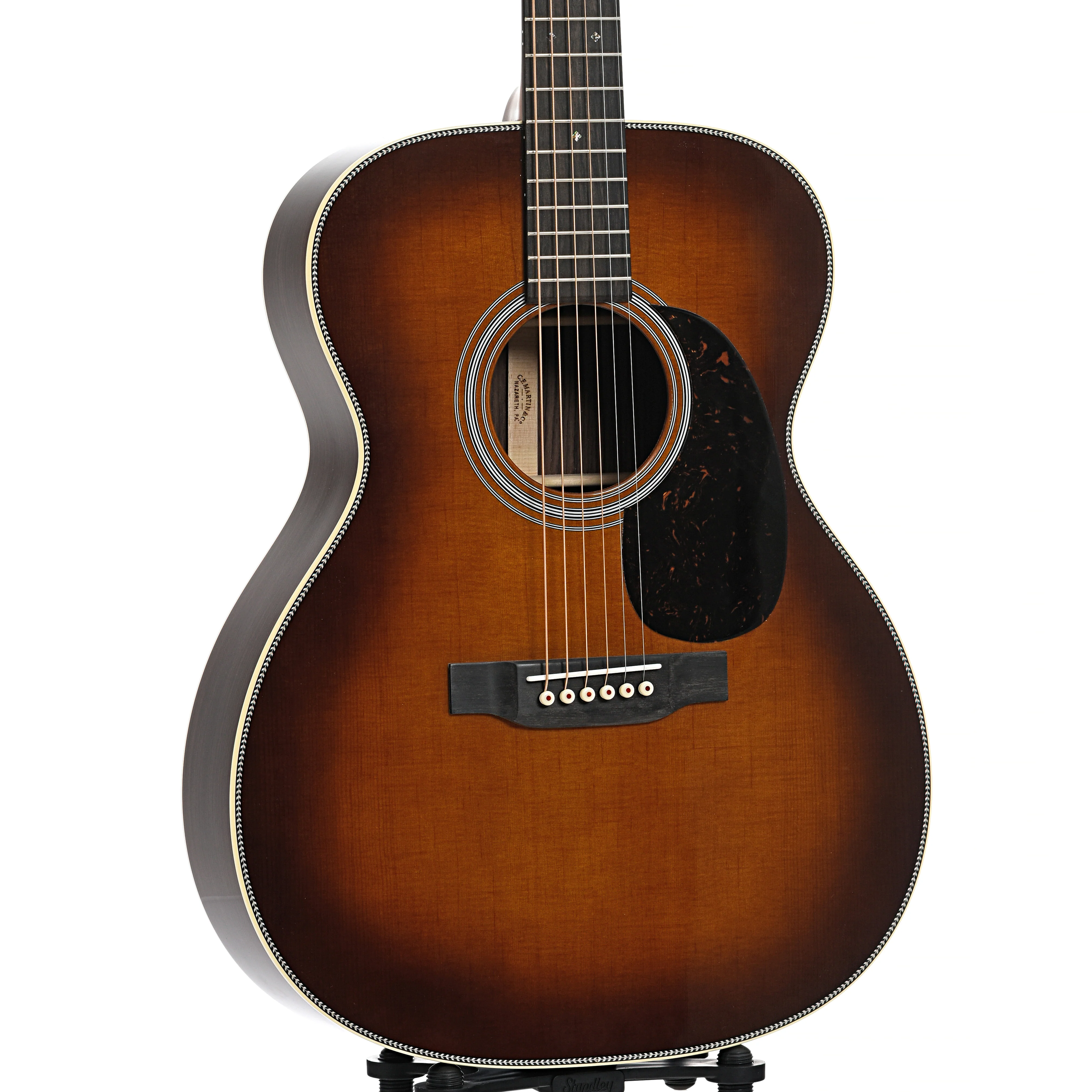 Martin 000-28 Acoustic Guitar & Case, Ambertone - Image 4