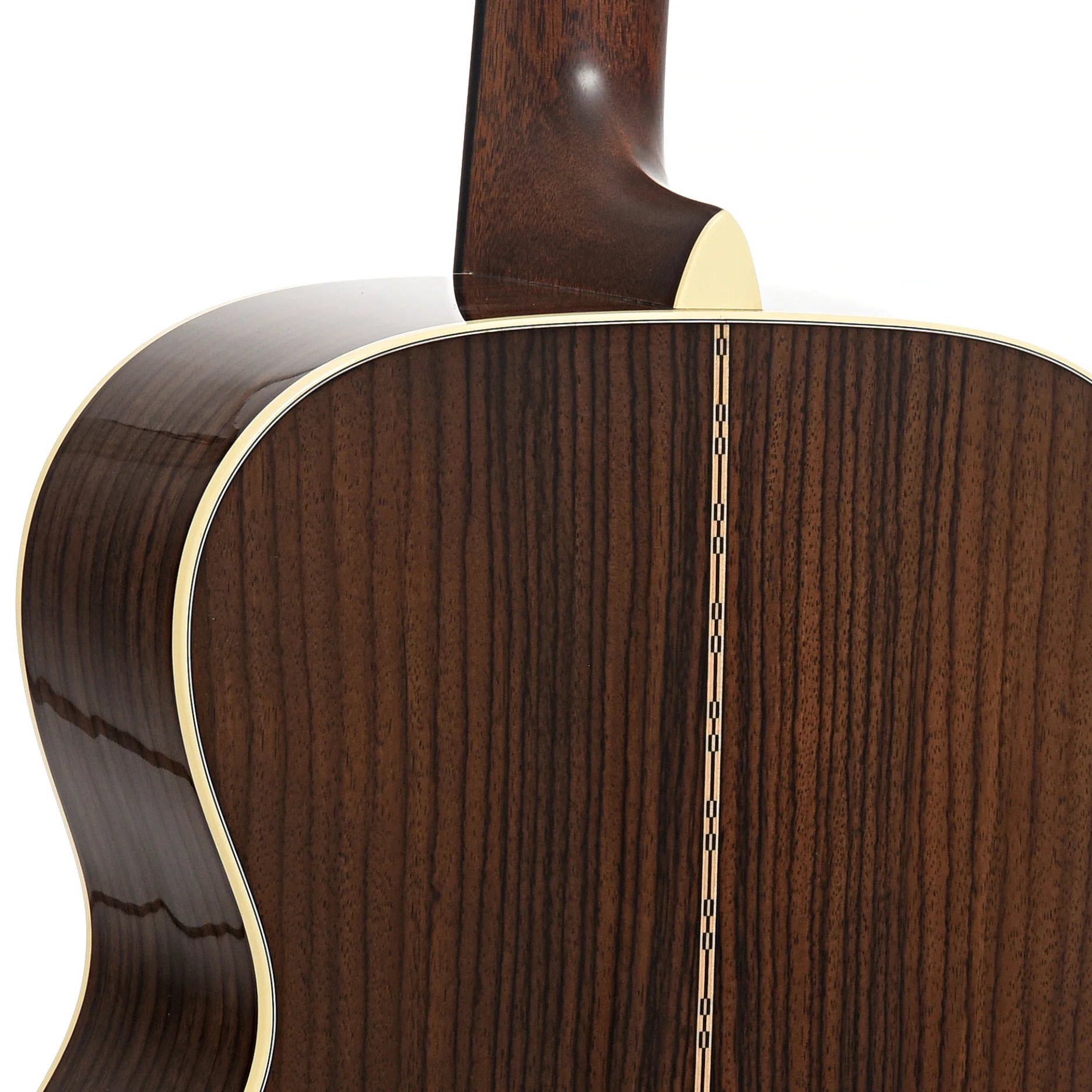 Martin Custom Herringbone 28-Style 000 Acoustic Guitar & Case, Thin Adirondack Top - Image 10