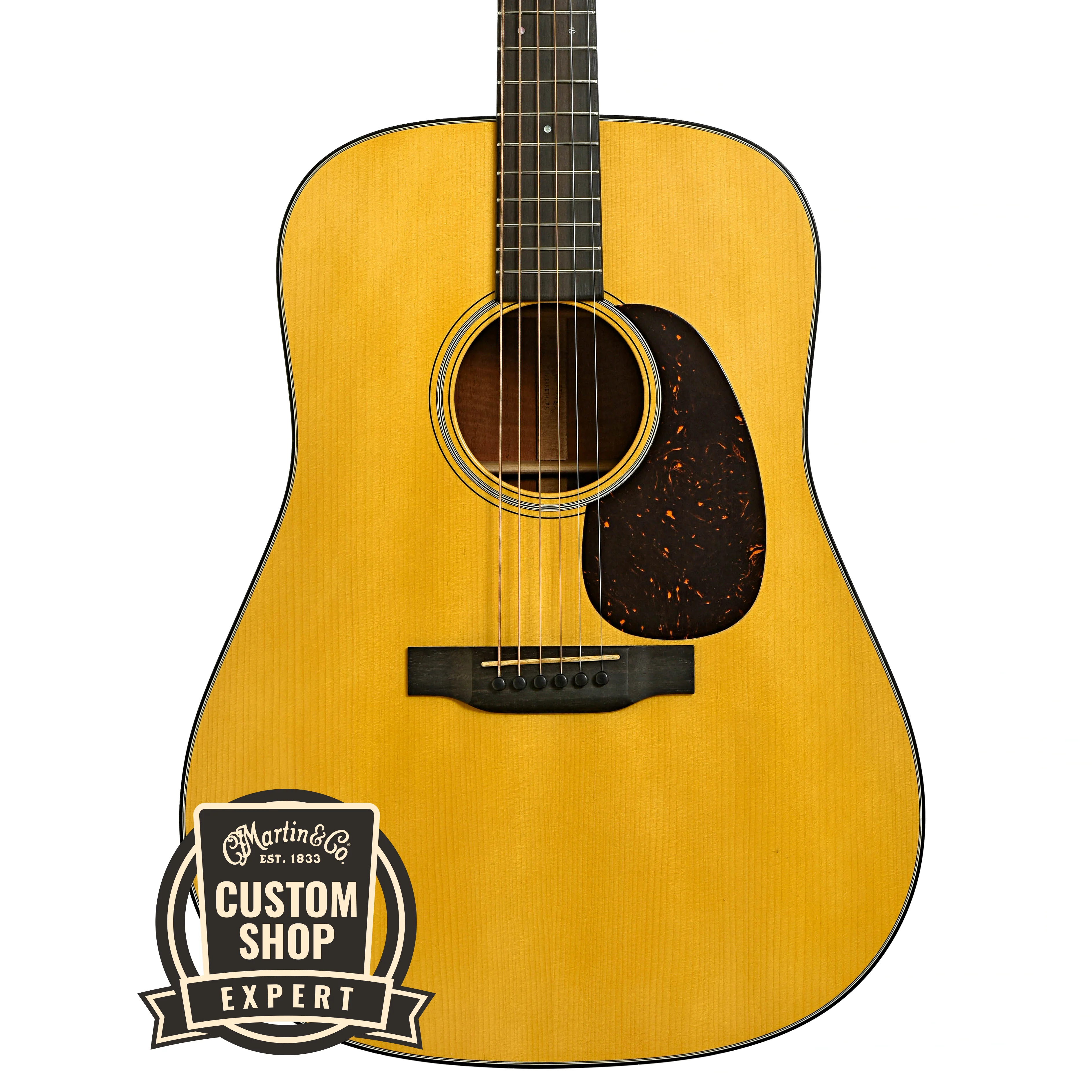 Martin Custom Mahogany Aged Dreadnought Guitar & Case